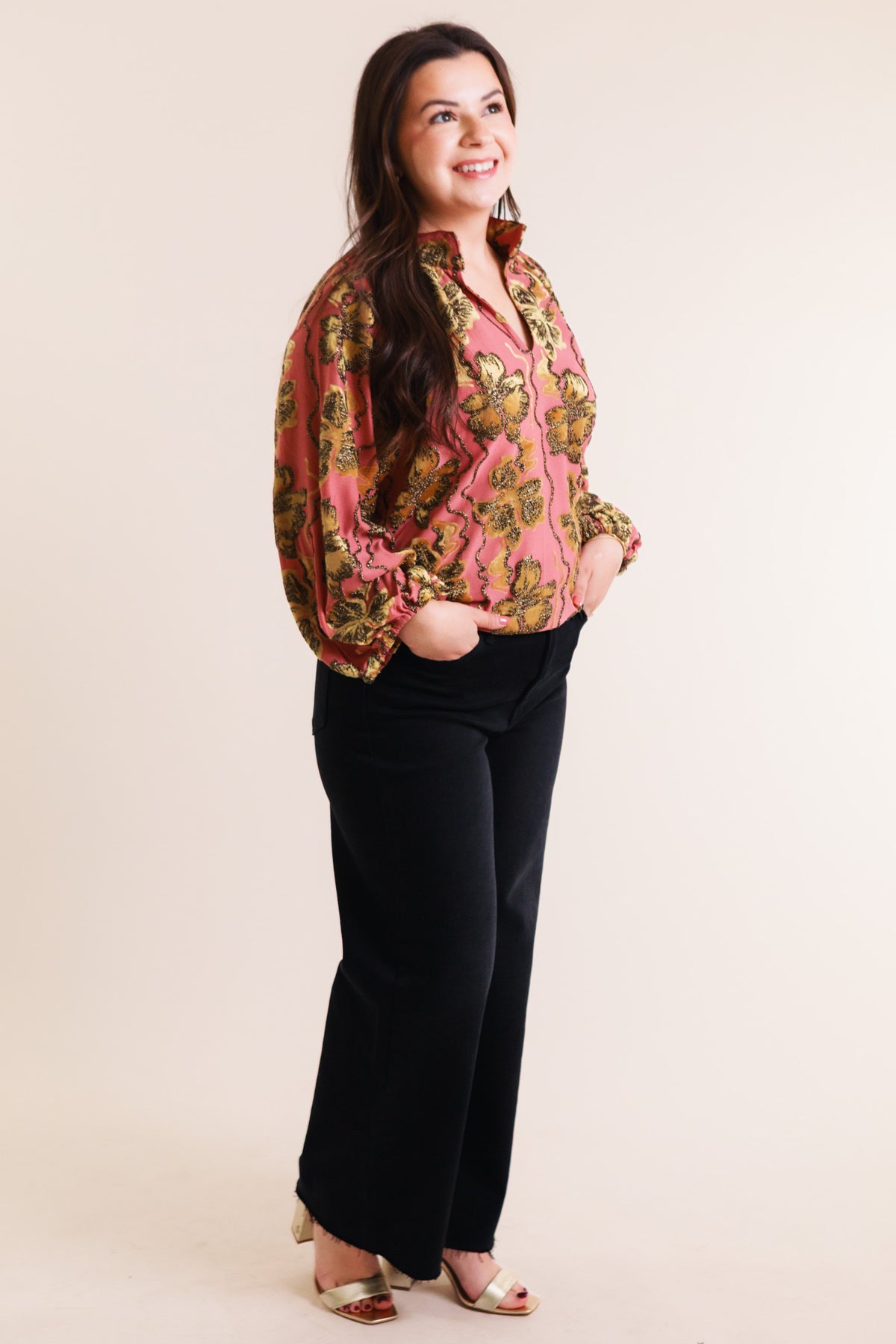 Floral Golden Hour Top