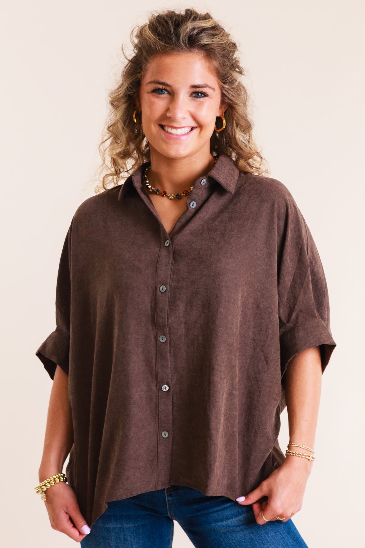 The Brynn Button Down