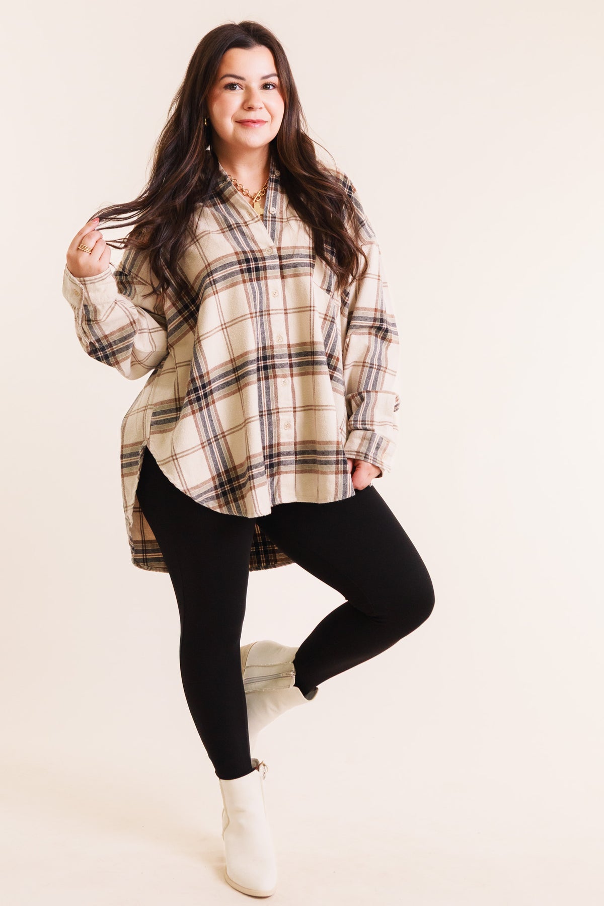 The Laney Plaid Button Down