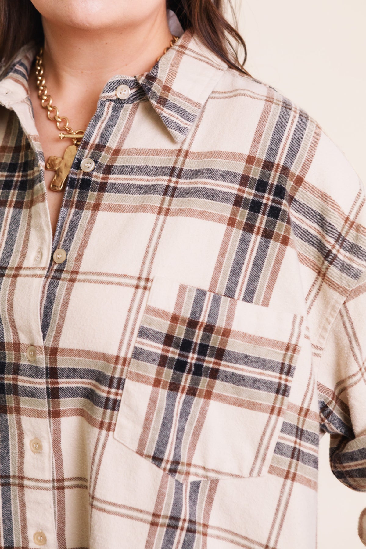 The Laney Plaid Button Down