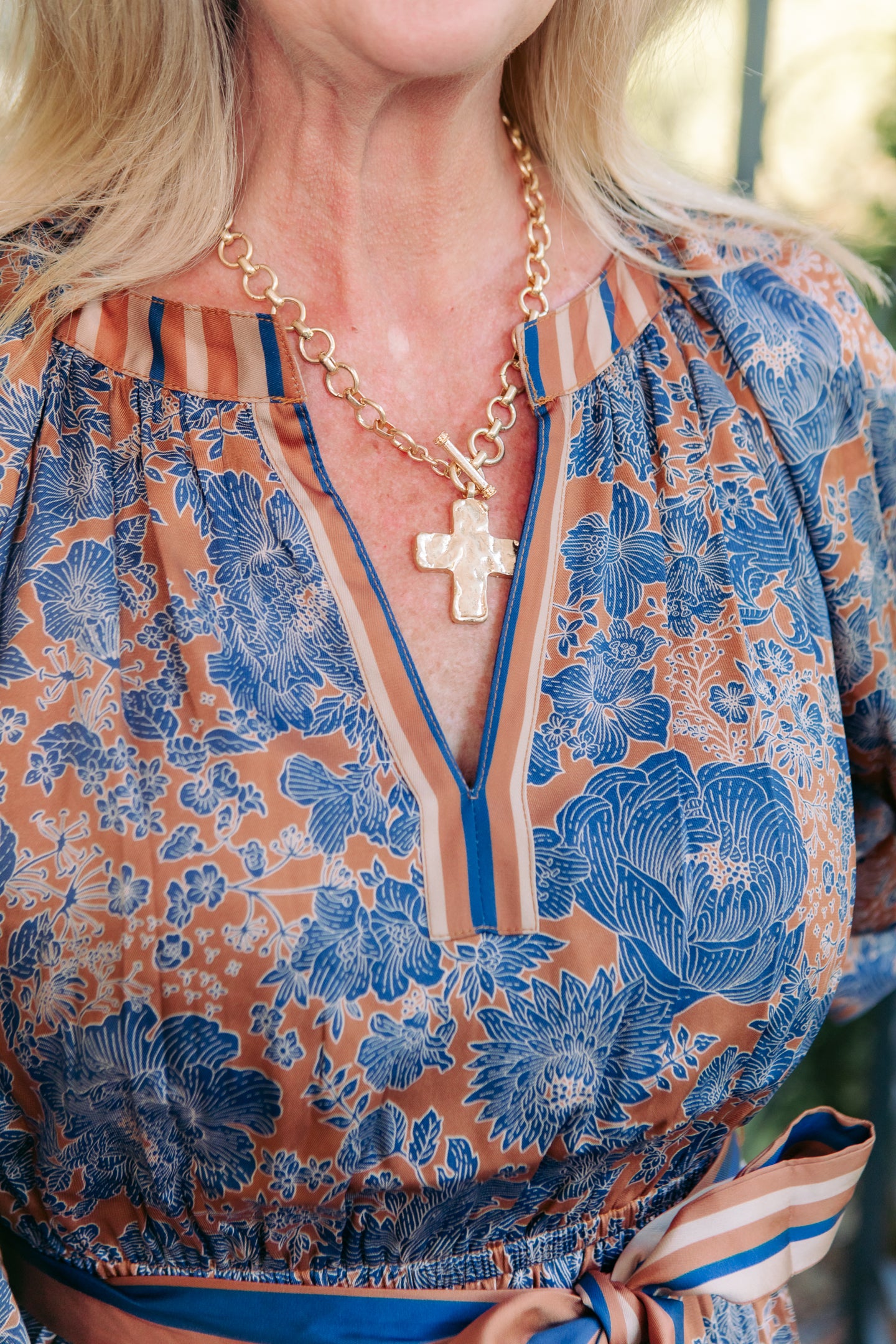 The Autumn Bloom Midi Dress