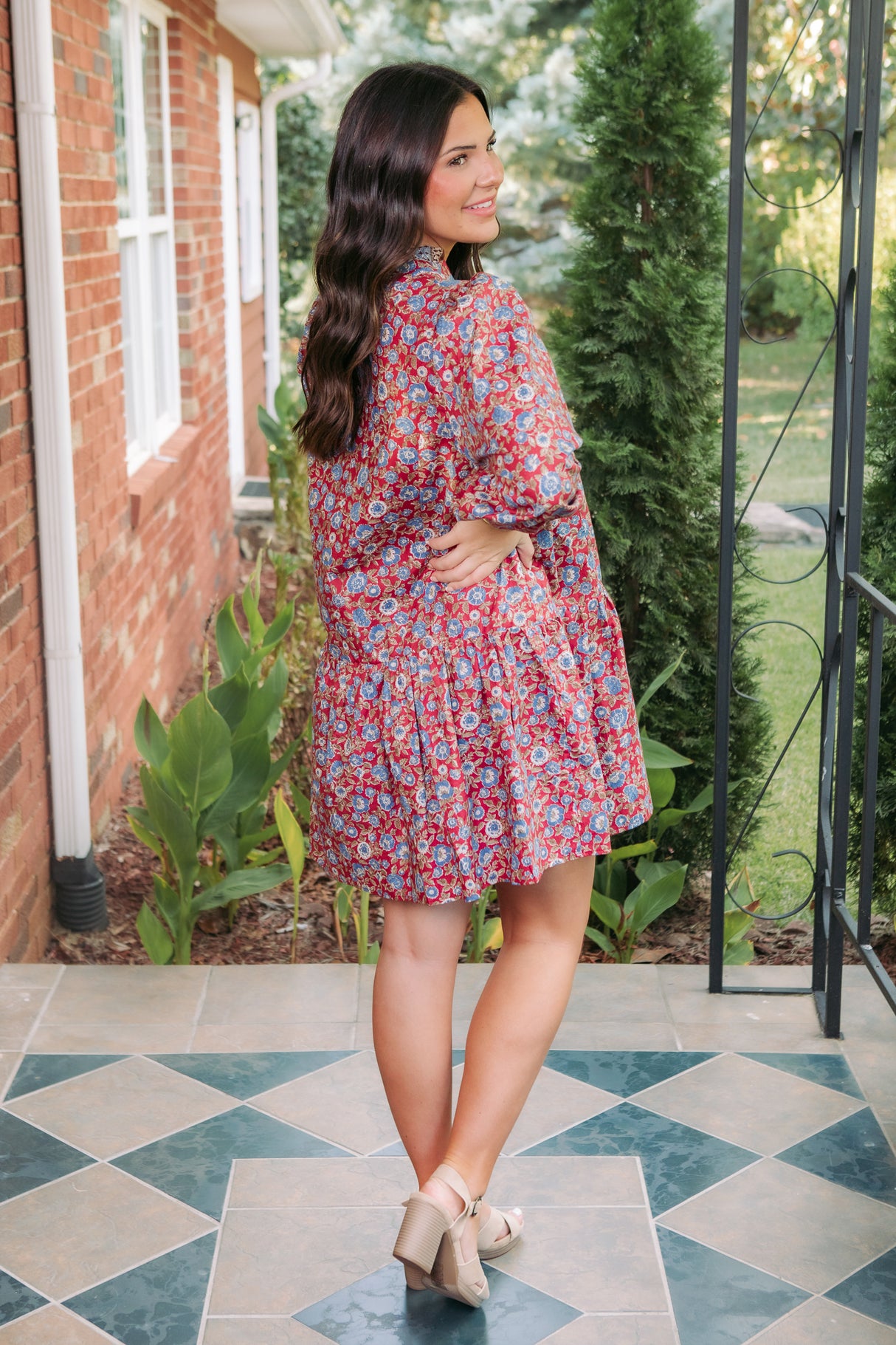 The Mixed Mini Dress