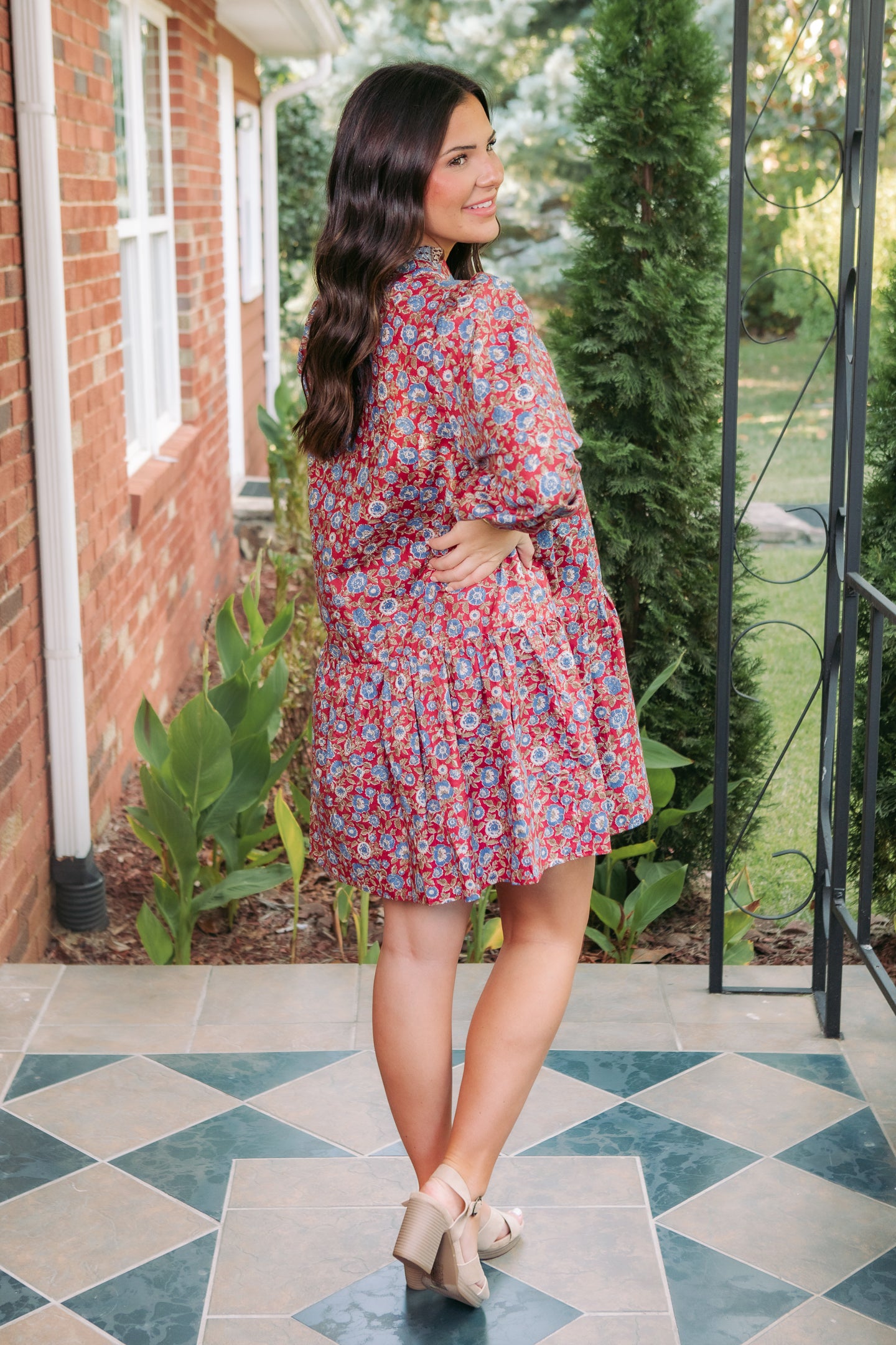 The Mixed Mini Dress