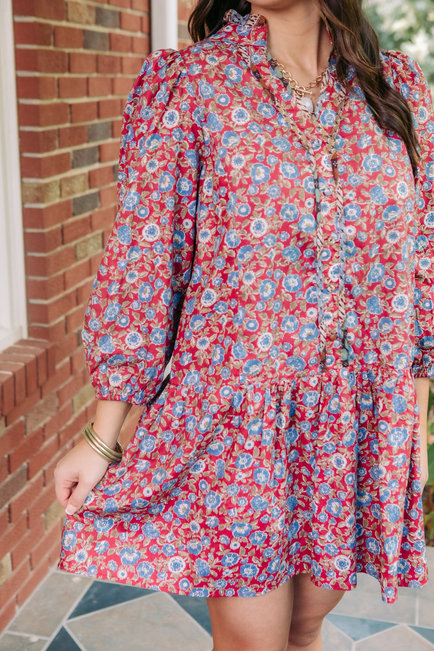 The Mixed Mini Dress