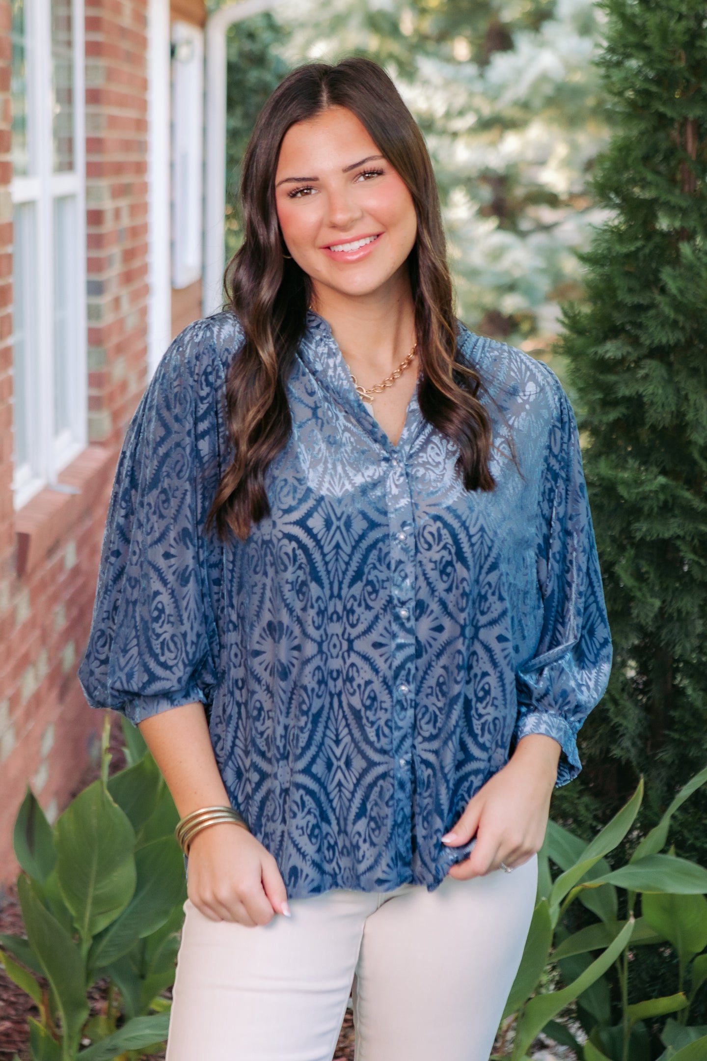 The Baby Blue Blouse