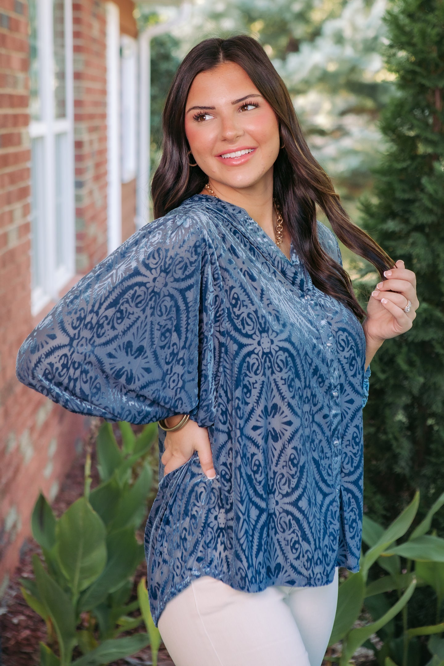 The Baby Blue Blouse