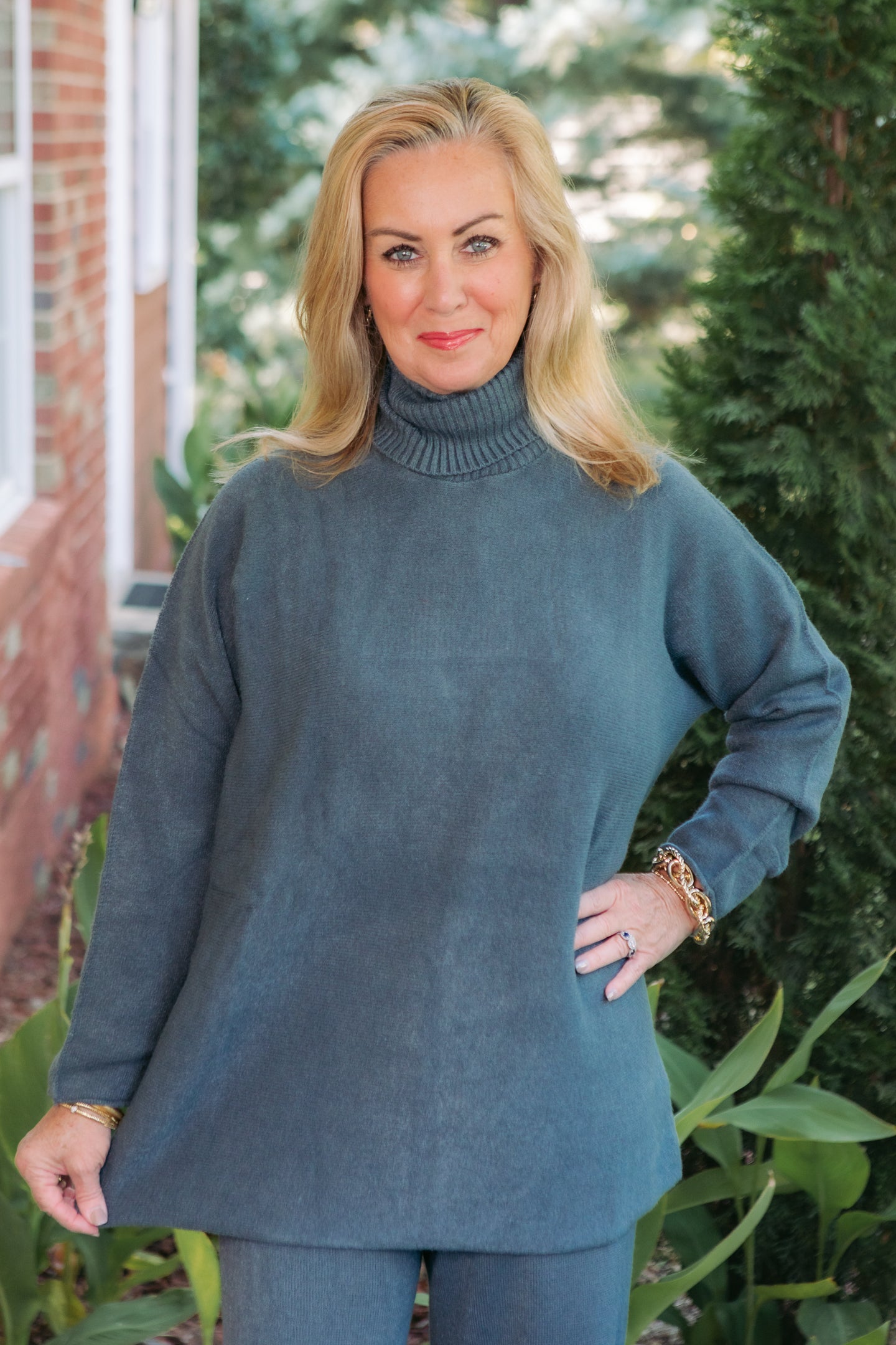 Cobblestone Apparel | Clara Turtleneck Sweater