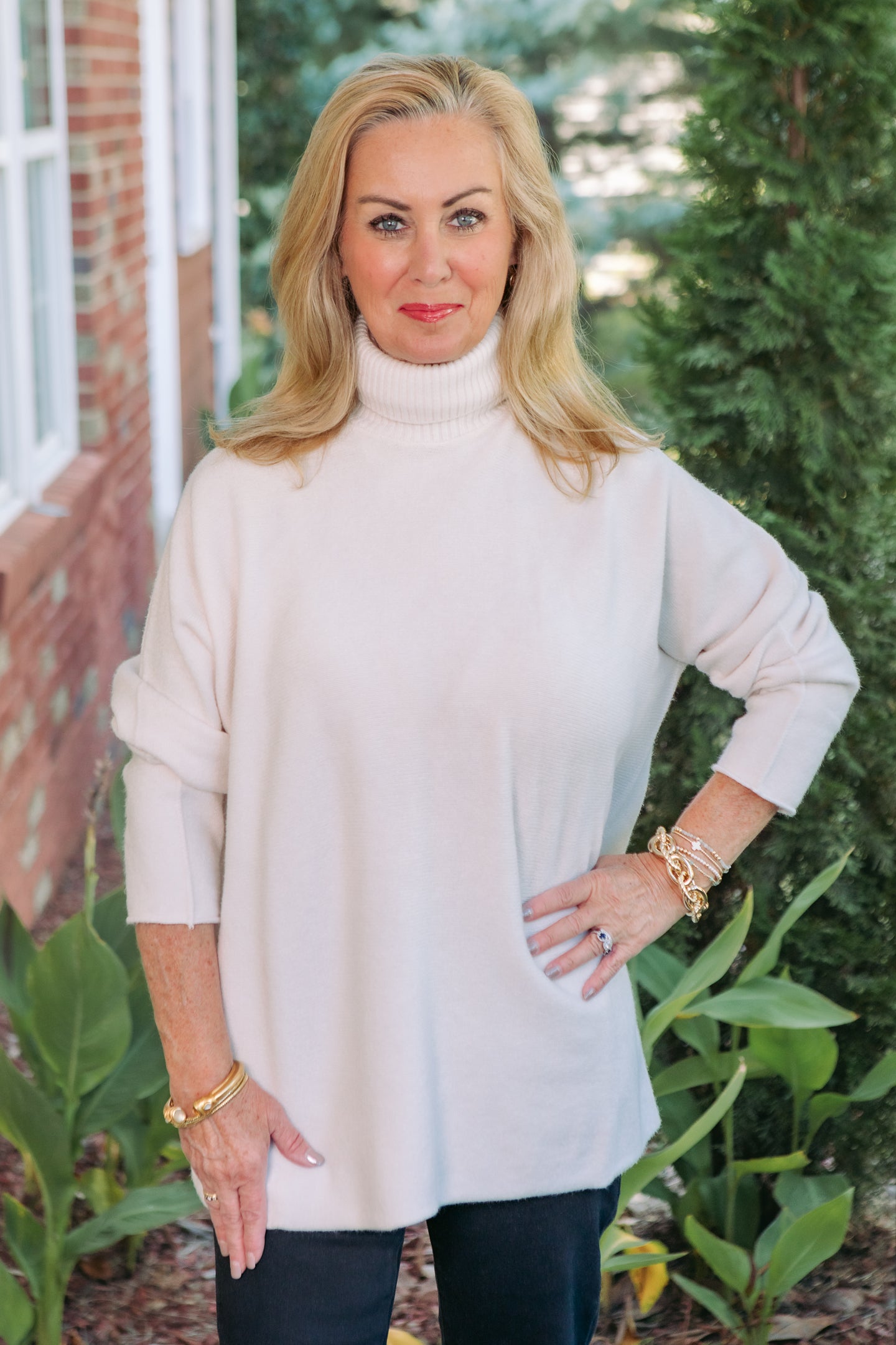 Cobblestone Apparel | Clara Turtleneck Sweater