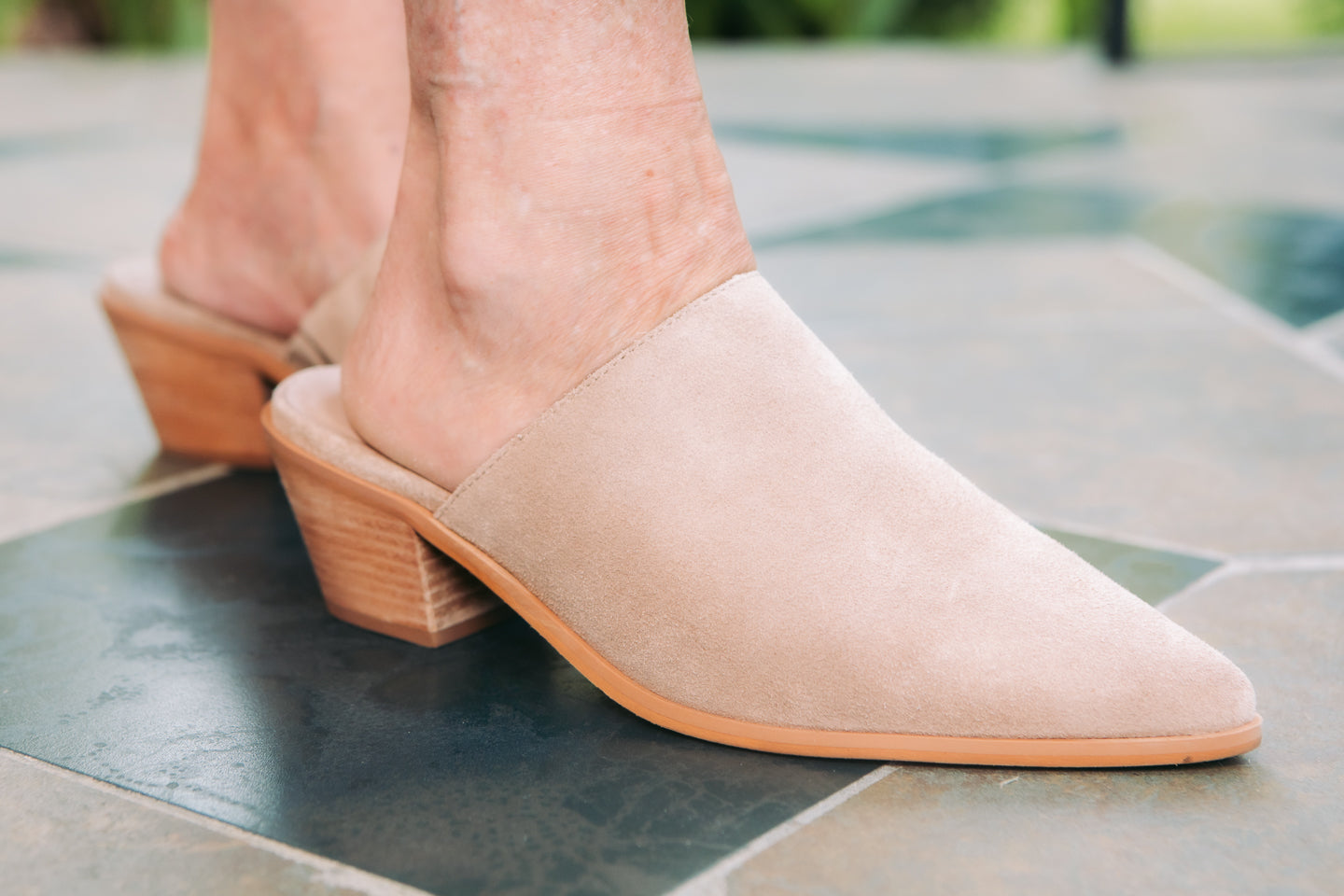 Chocolat Blu | Cellia in Latte Suede