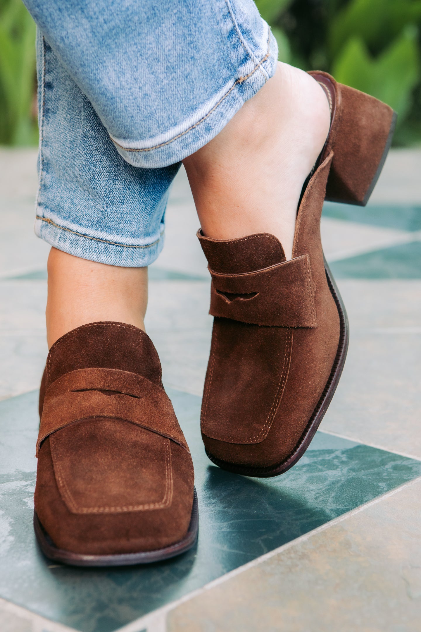 Chocolat Blu | Delilah in Brown Suede