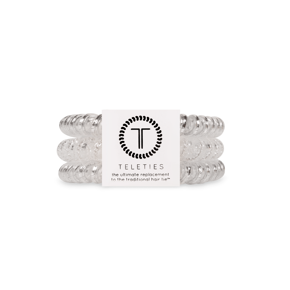 Teleties | Silver Slay Small Hair Ties