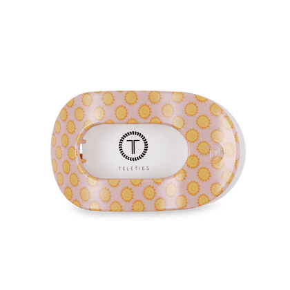 Teleties | Sunny Days Ahead Medium Flat Round Hair Clip