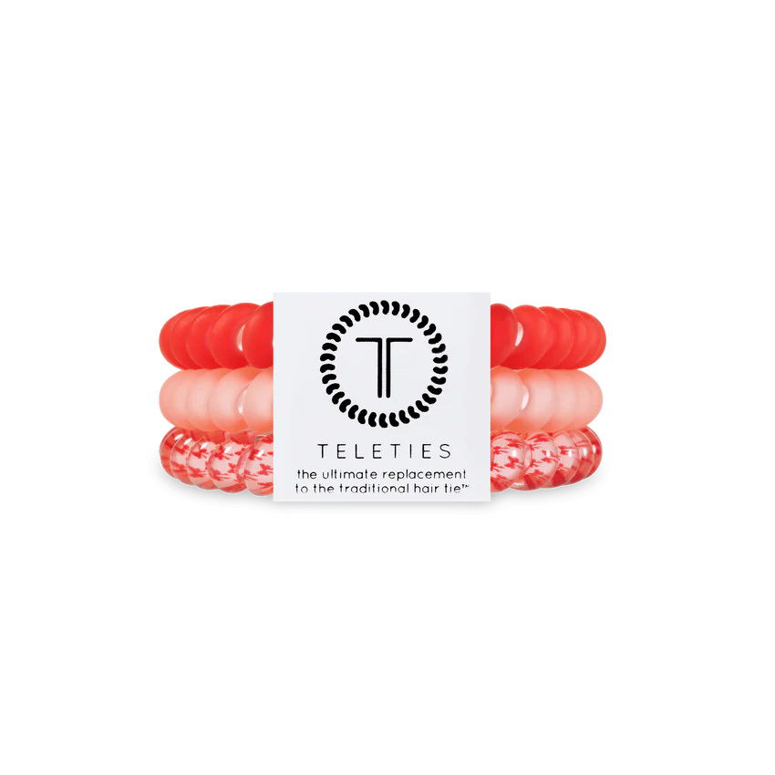 Teleties | Talk to the Bow - Small Spiral Hair Ties
