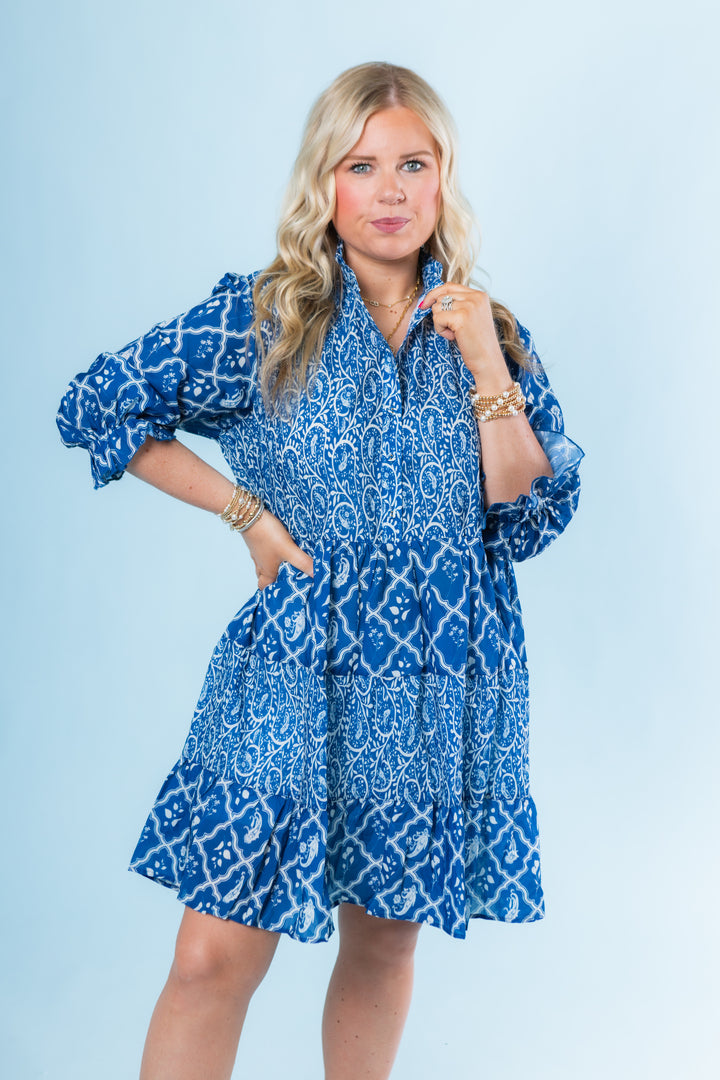 The Paisley Mini Dress The Paisley Mini Dress