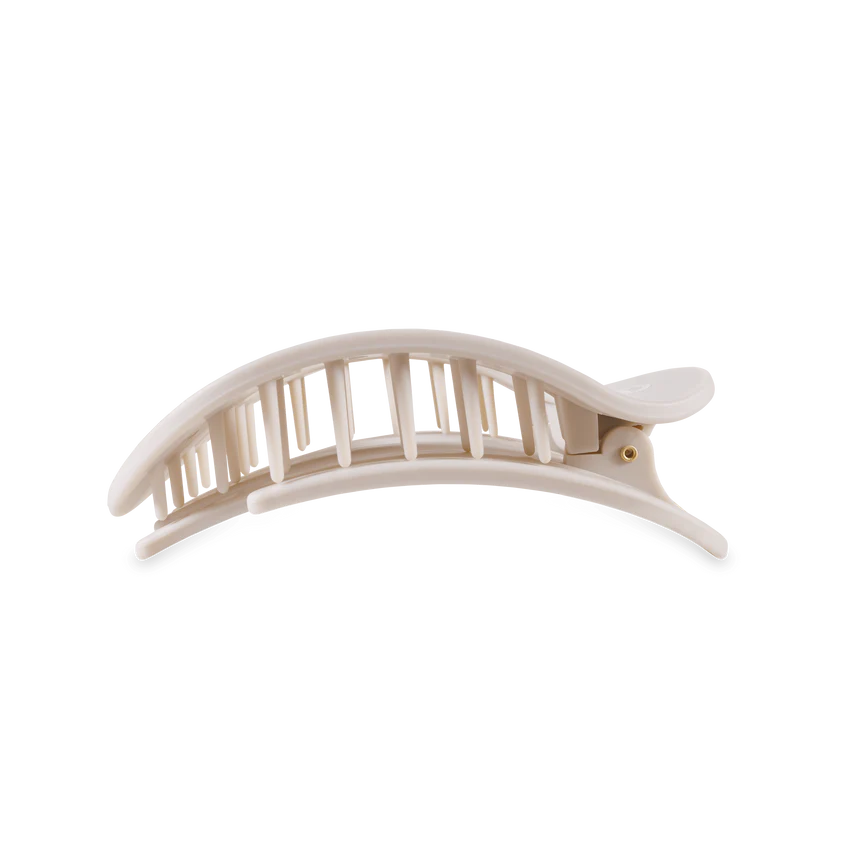 Teleties | Toasted Medium Flat Round Clip