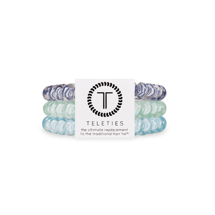 Teleties | Totally Turquoise Small Hair Ties