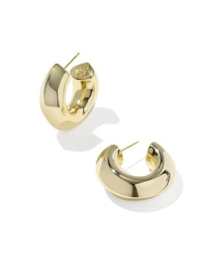 Kendra Scott | Embry Hoop Earrings in Gold