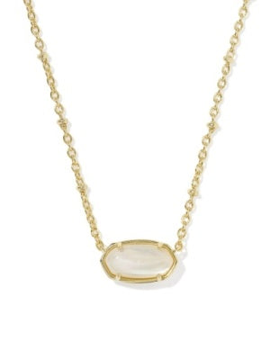Kendra Scott | Tiger Striped Elisa Short Pendant Necklace