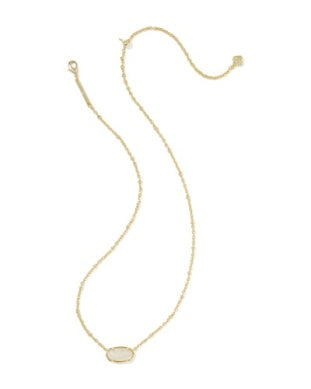 Kendra Scott | Tiger Striped Elisa Short Pendant Necklace