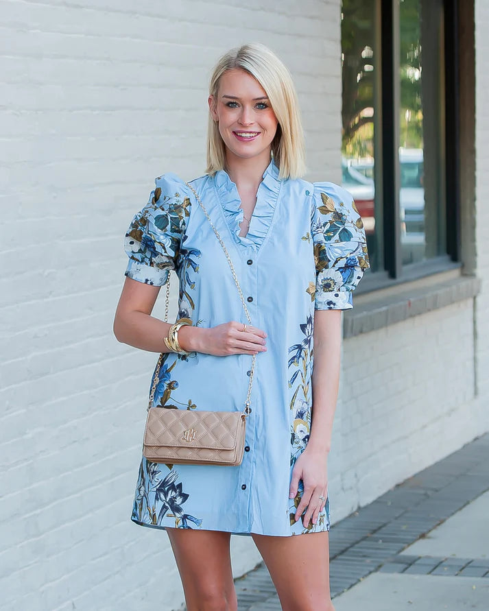 Caroline Hill | Brynleigh Clutch - Crossbody Latte DQ