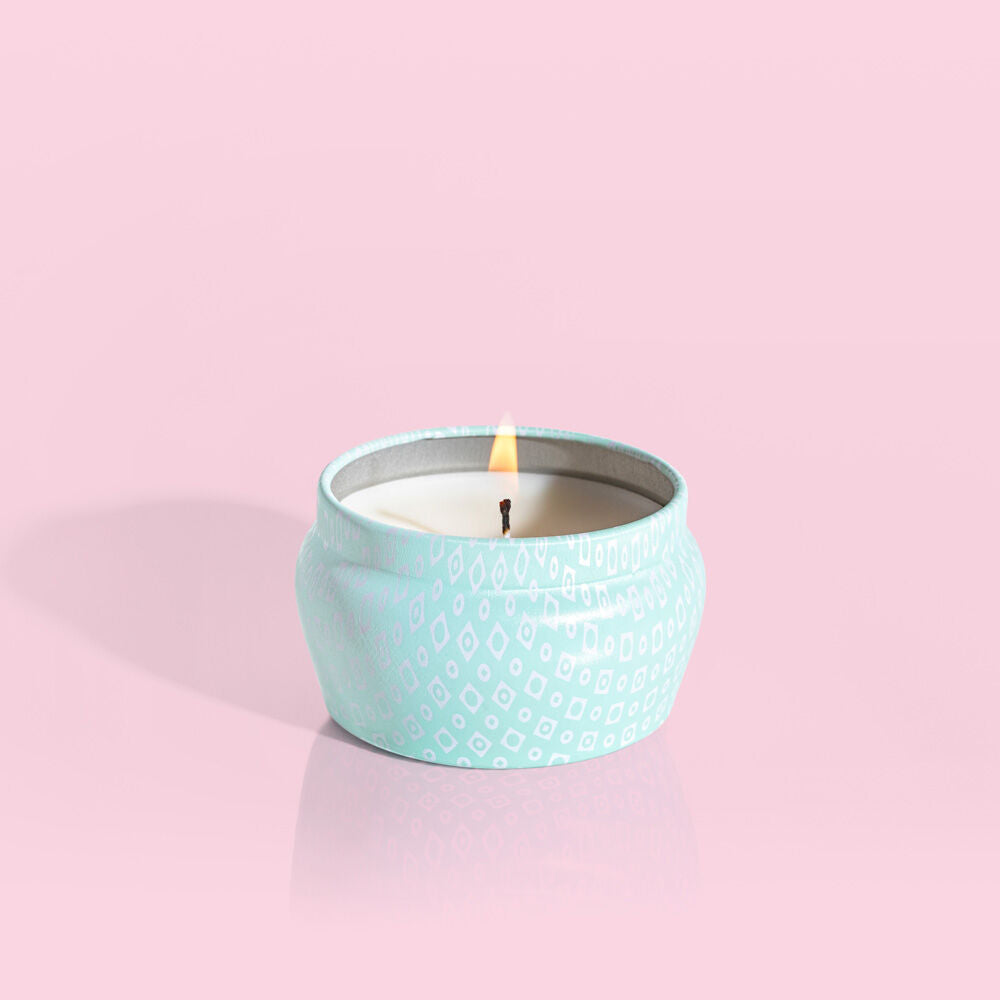 Capri Blue | Volcano Aqua Printed Mini Tin 3oz