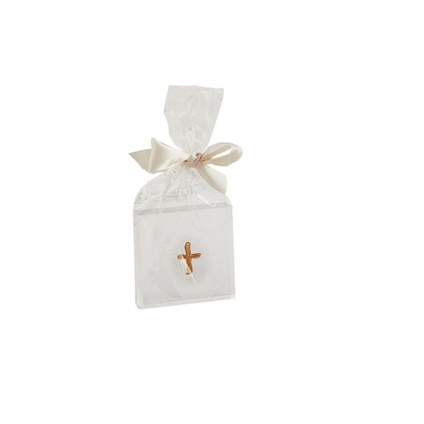 Mudpie | Gold Cross Mini Acrylic Sitter