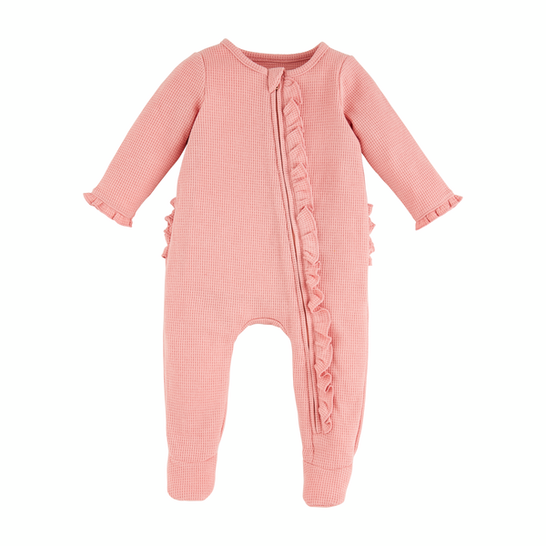 Mudpie | Pink Ditsy Baby Sleeper