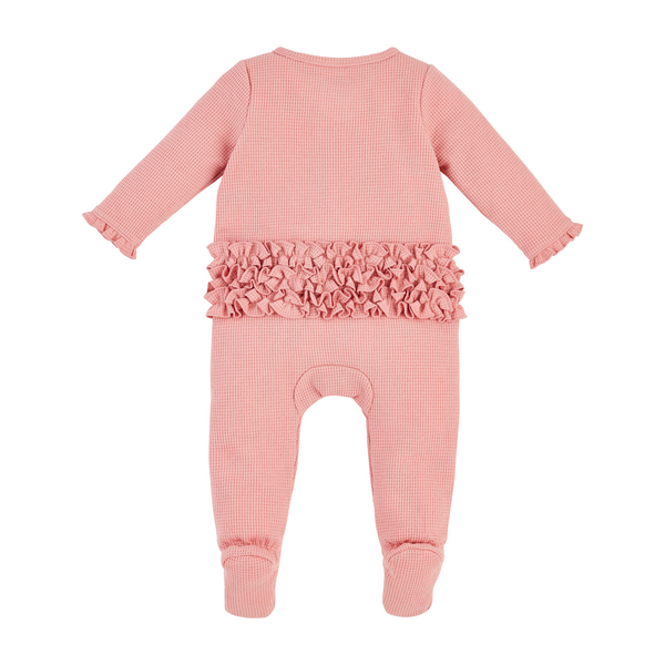 Mudpie | Pink Ditsy Baby Sleeper