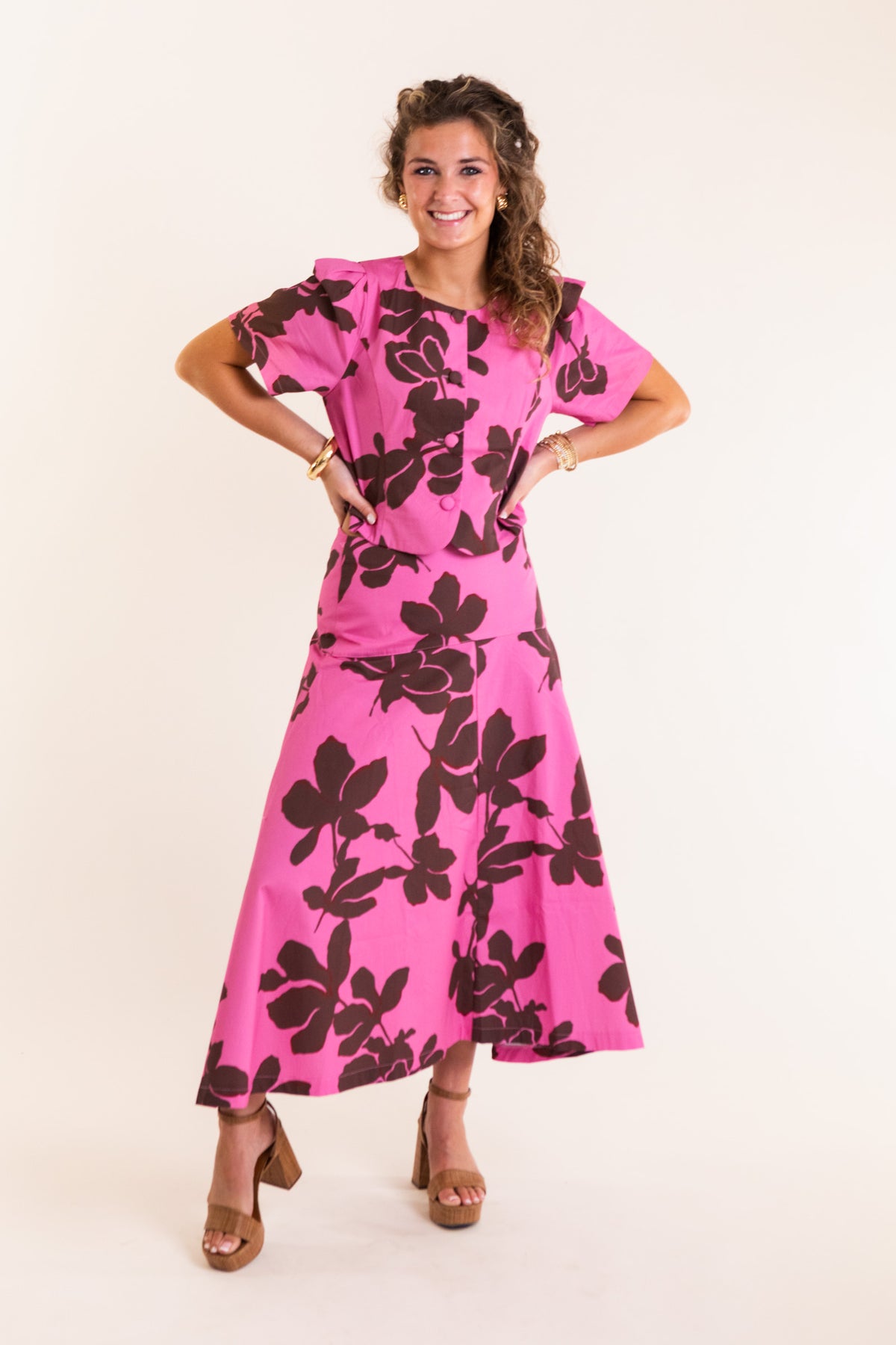 The Painted Petals Matching Set