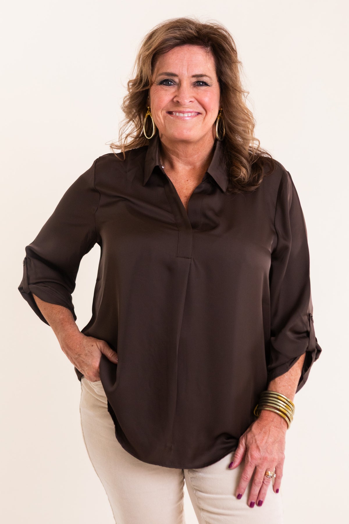 The Downtown Drape Top