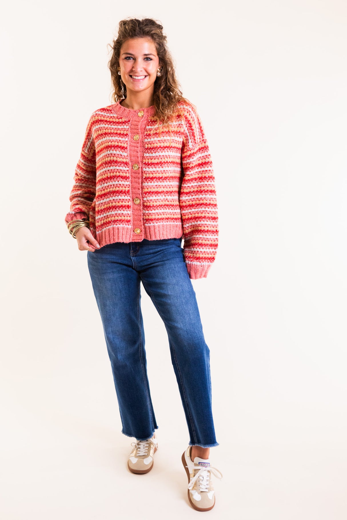 The Naomi Button Cardigan