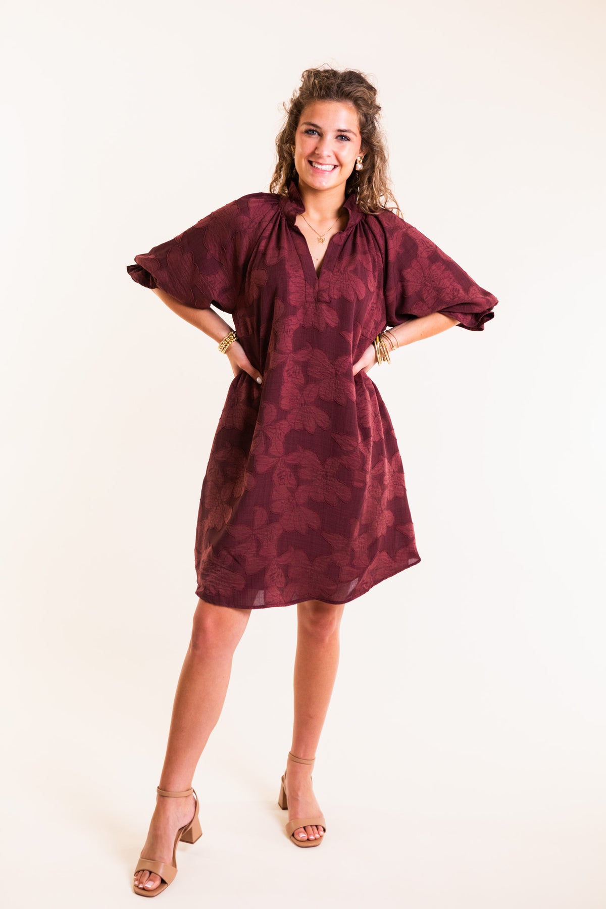 The Afterglow Floral Dress