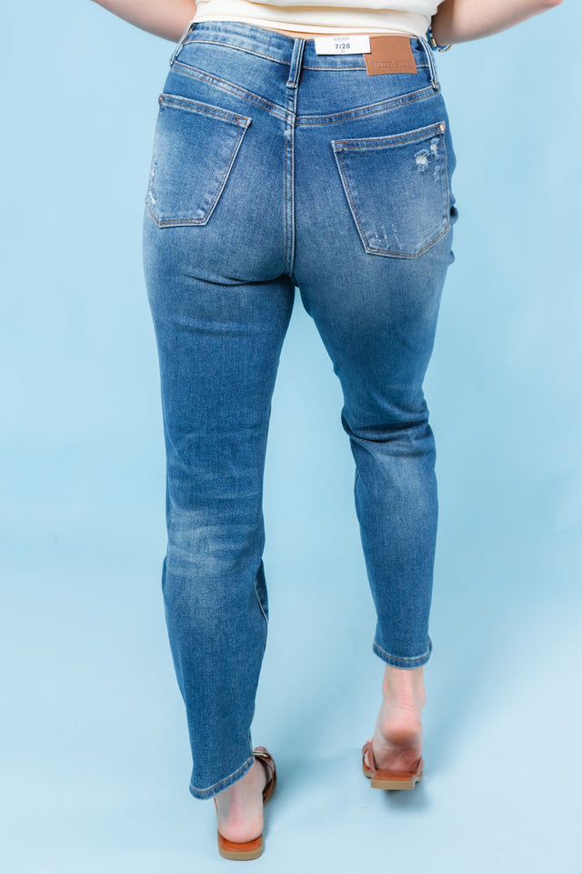 Judy Blue | High Waist Tummy Control Slim (Final Sale)
