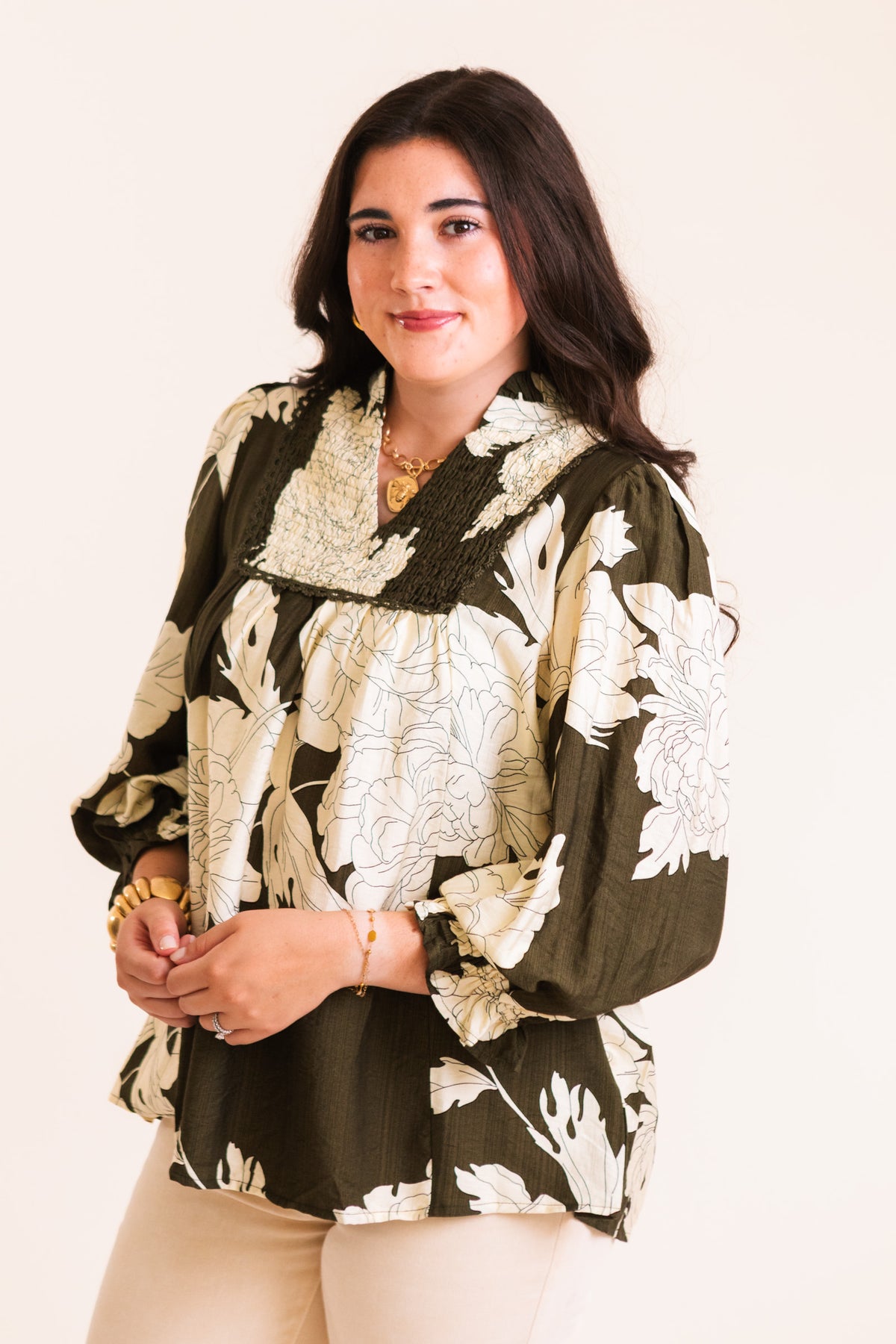 The Madeline Floral Blouse