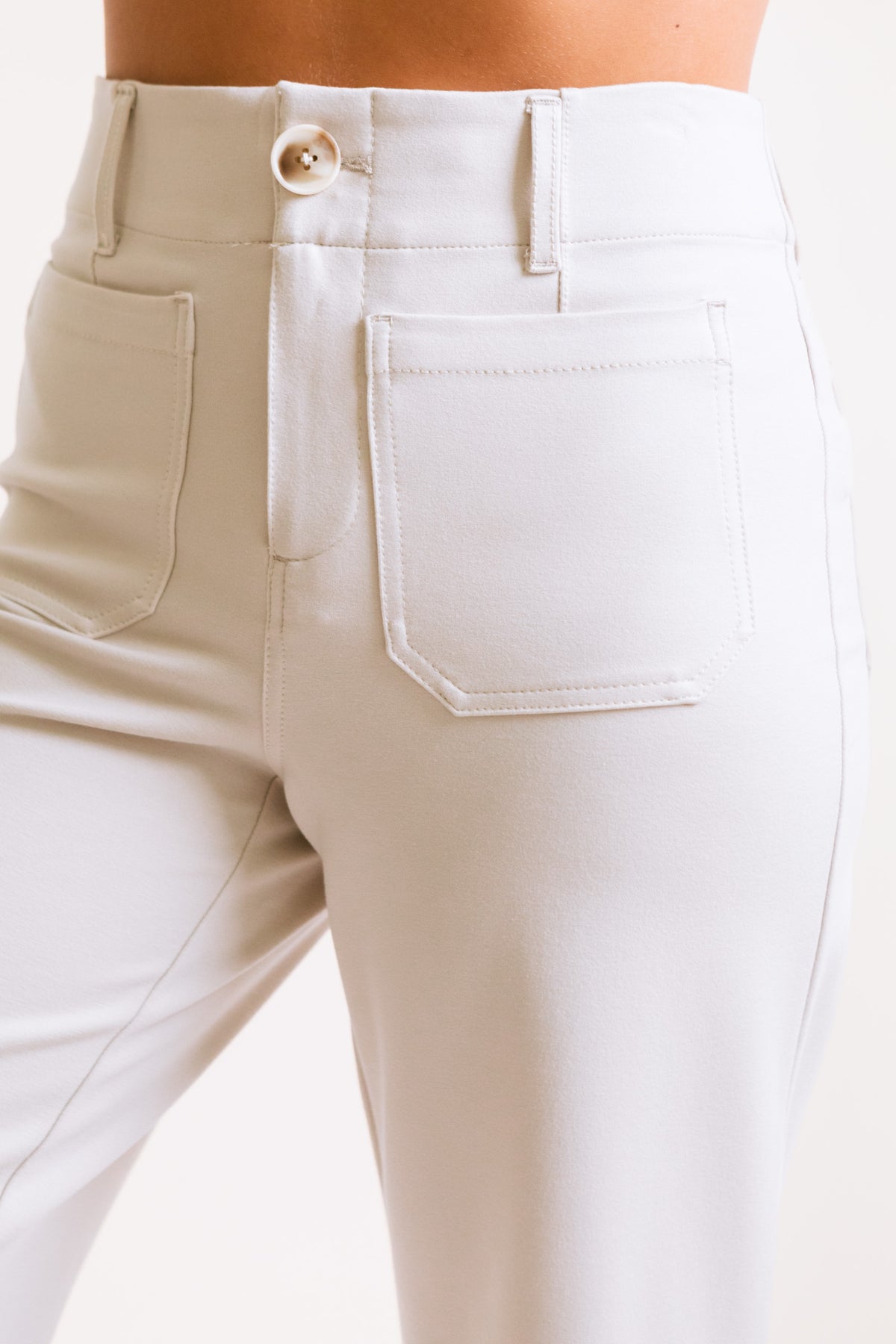 The Sheila Oyster Knit Pant