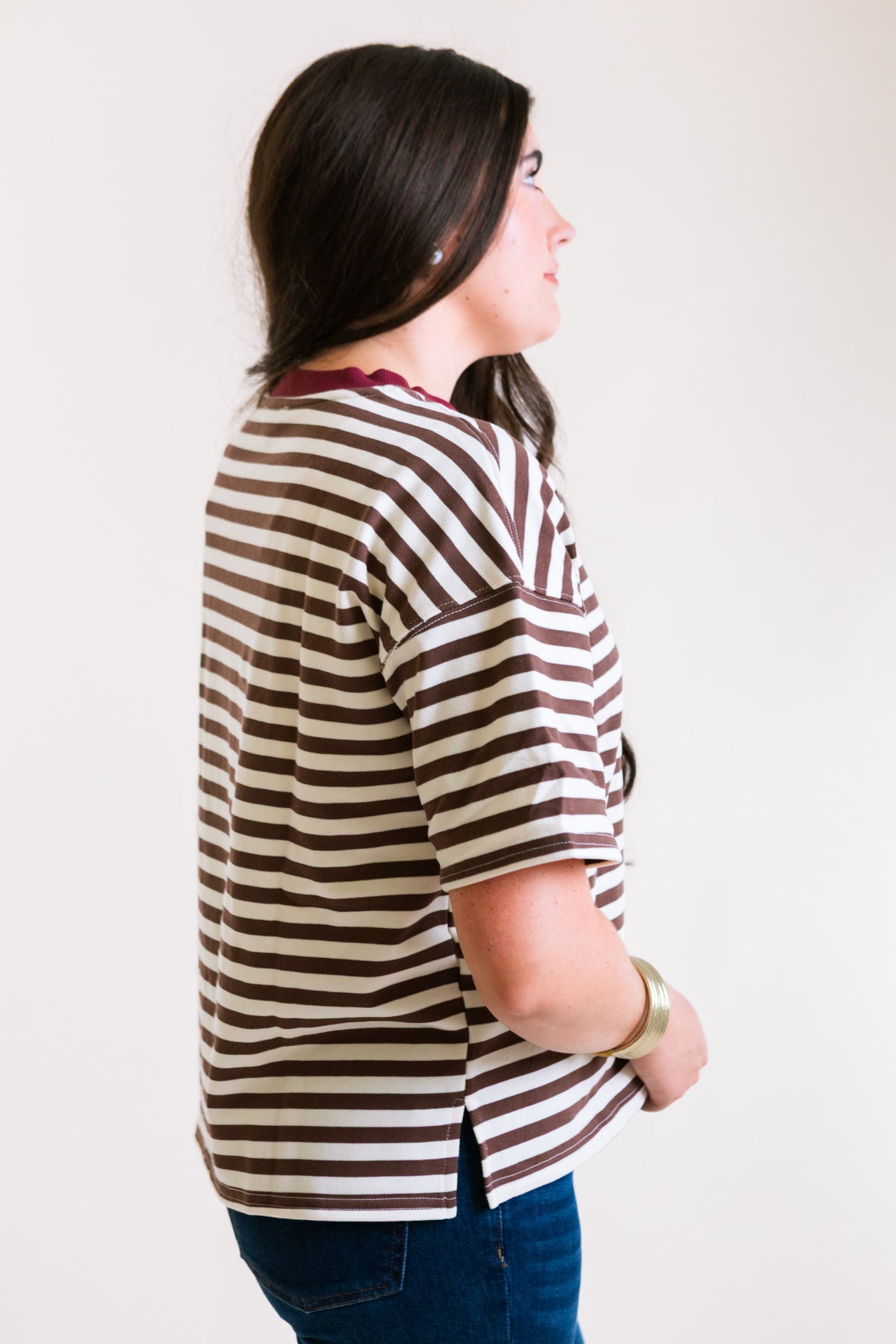 The Maple Street Stripe Tee