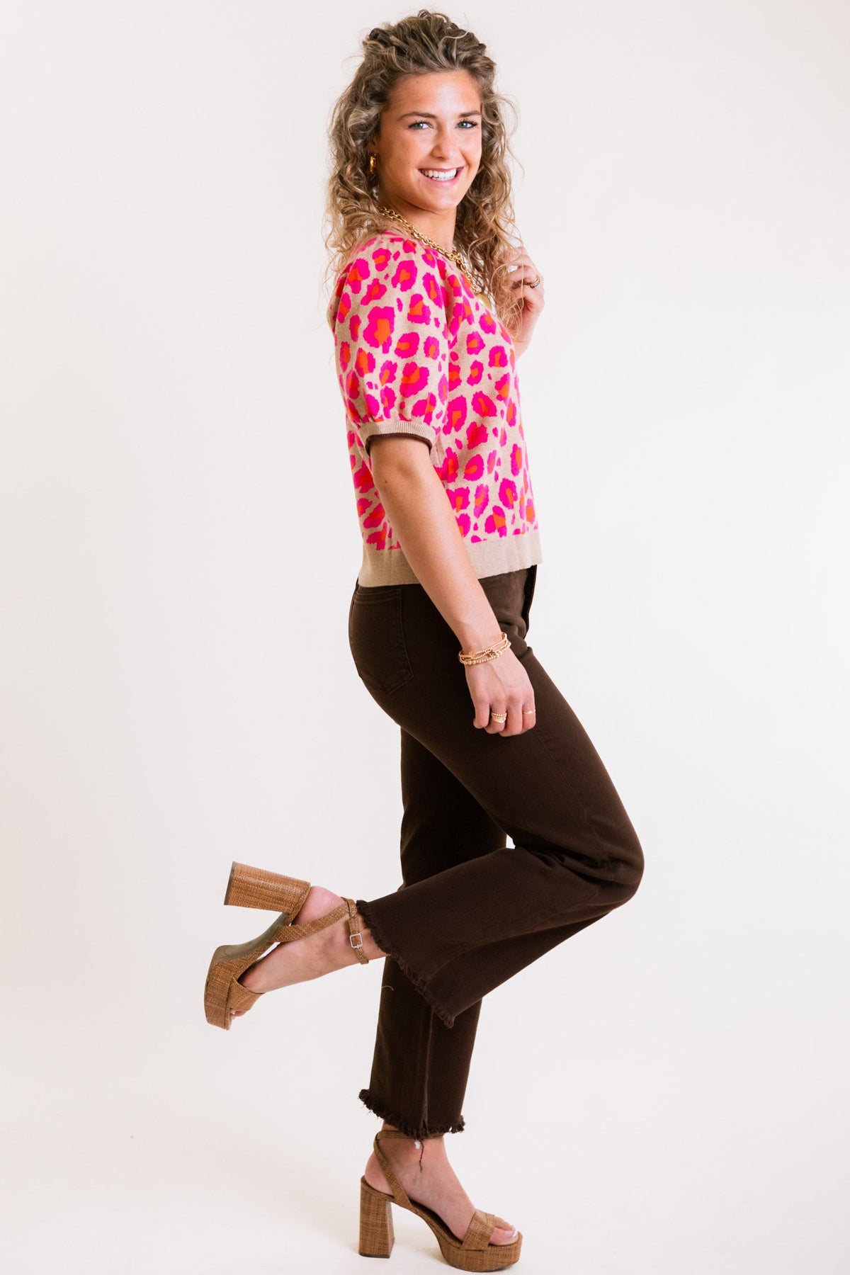 Tallulah Leopard Knit