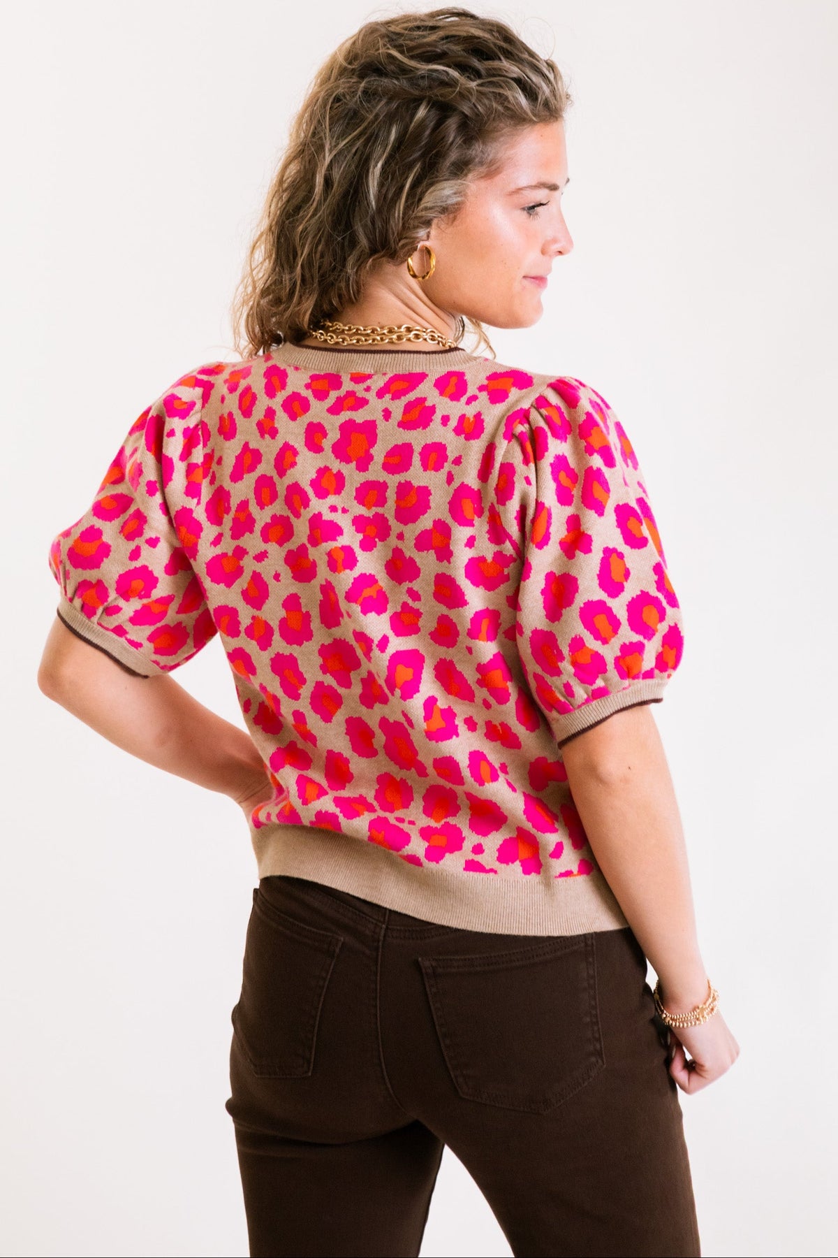 Tallulah Leopard Knit