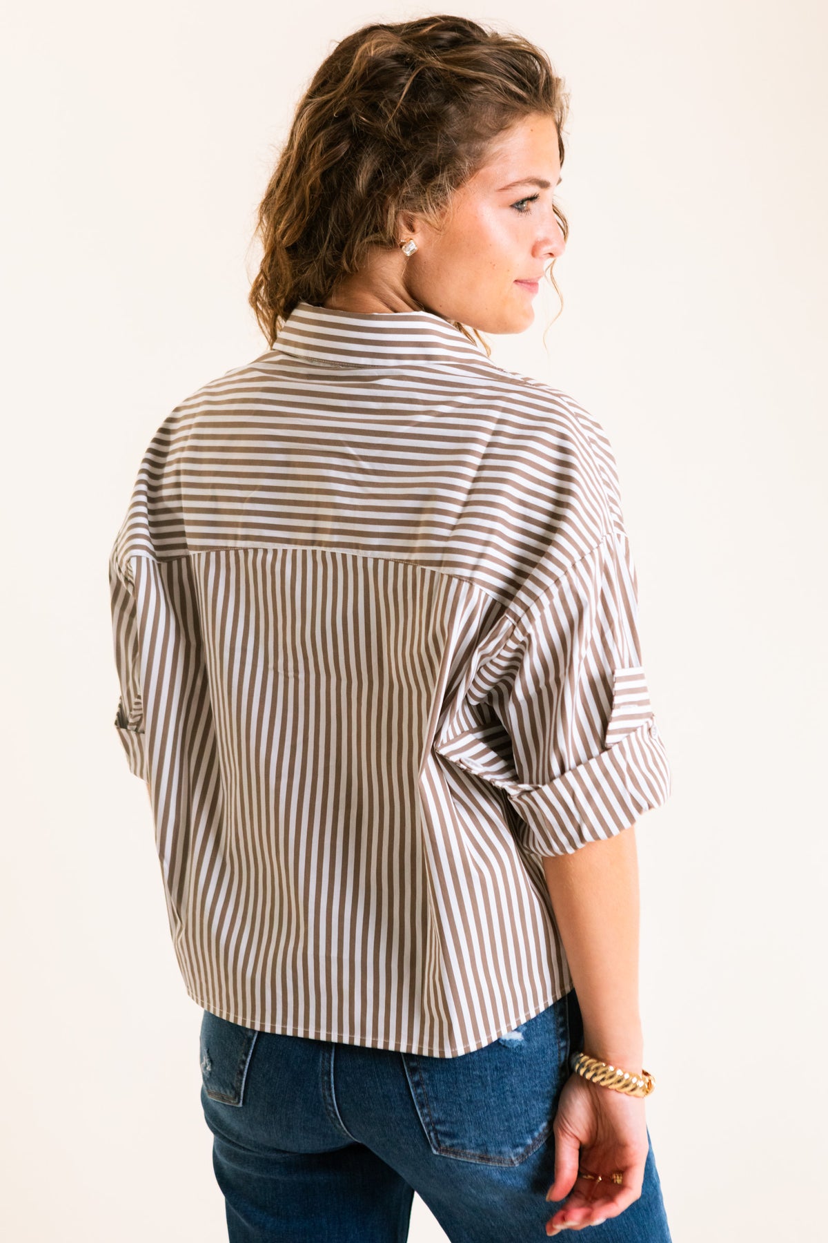The Claire Stripe Top