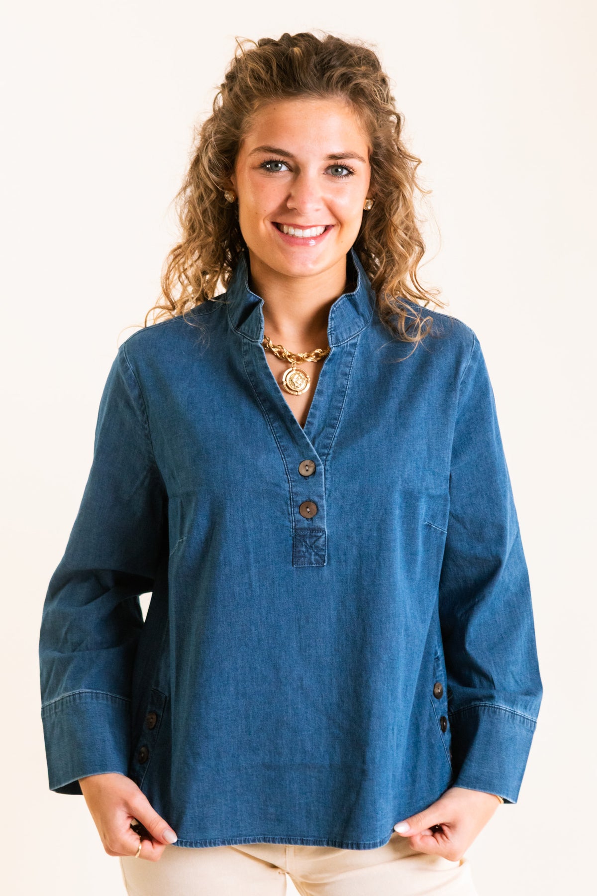 Half Placket Pullover