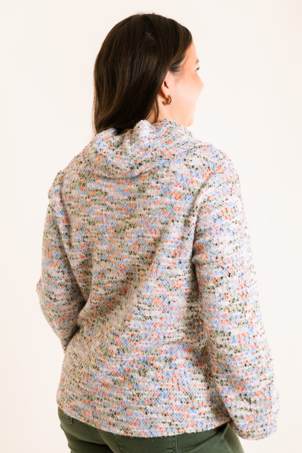 Speckled Cowl Sweater