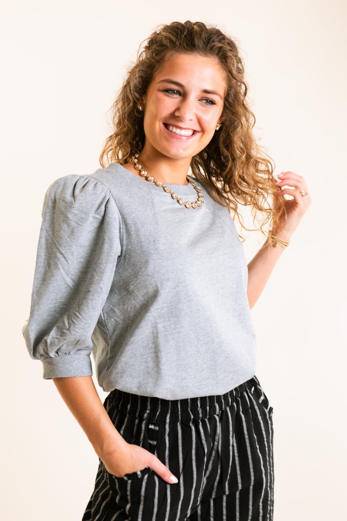 The Pretty Puff Sleeve Top