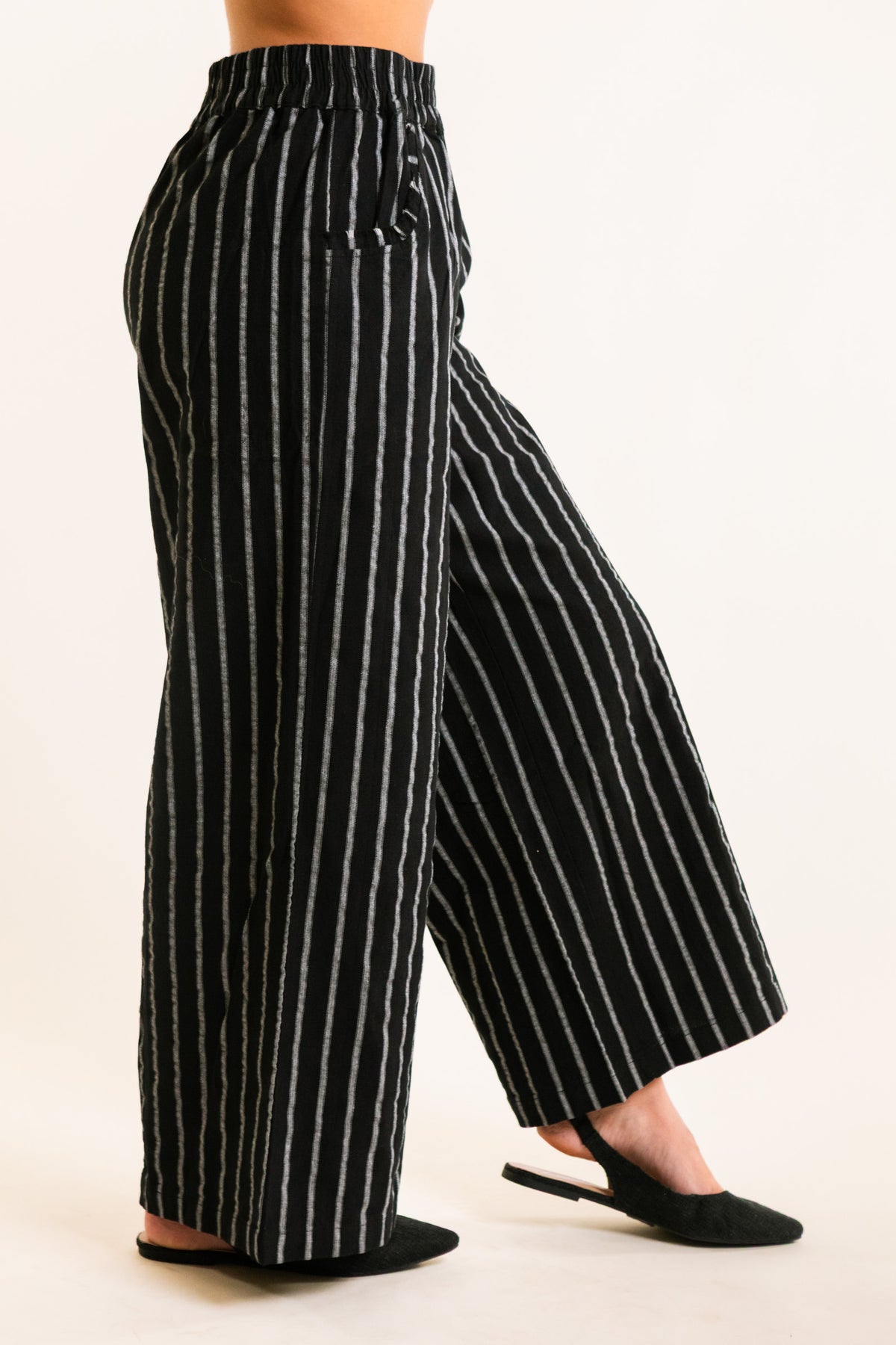 The Lucy Pinstripe Pants