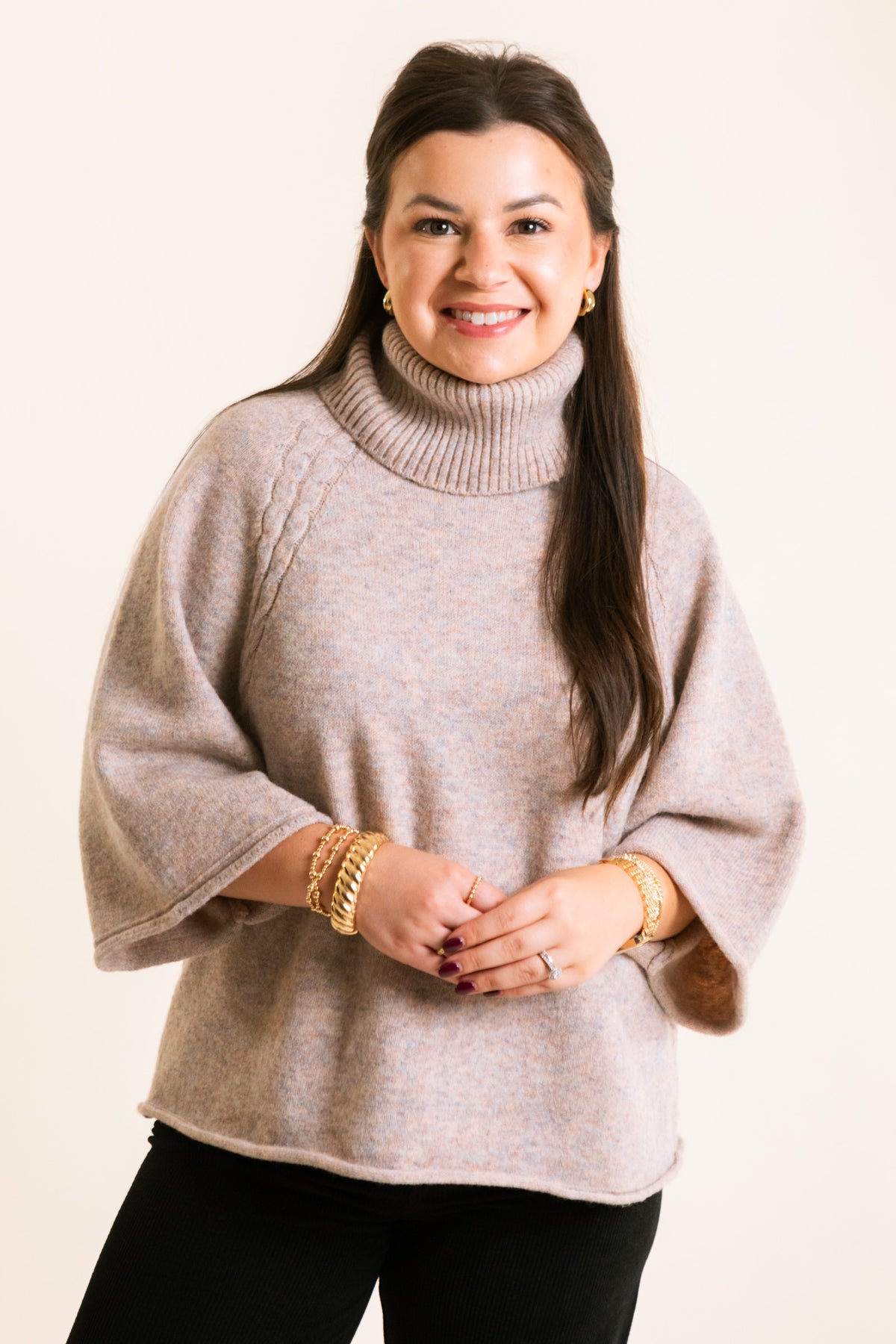 The Lucienne Cable Knit Sweater
