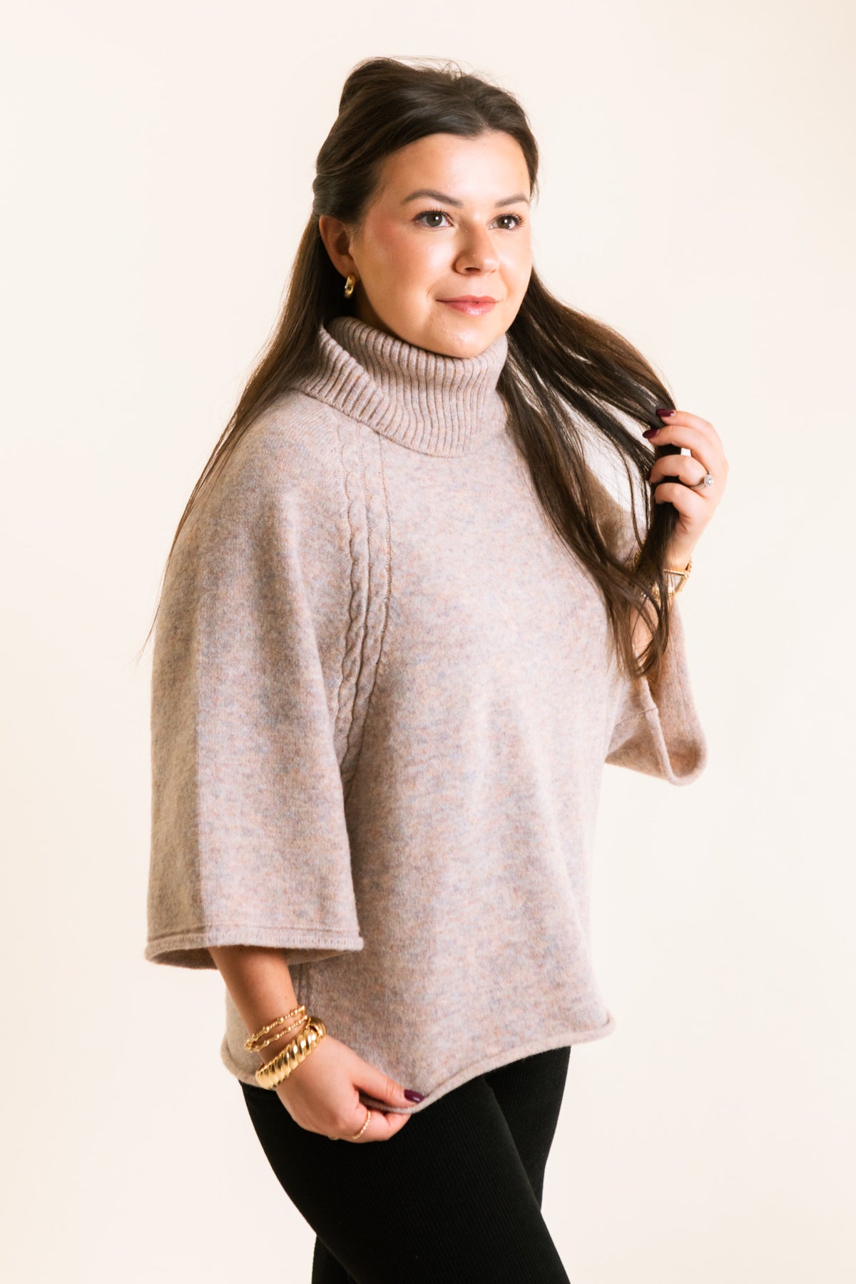 The Lucienne Cable Knit Sweater
