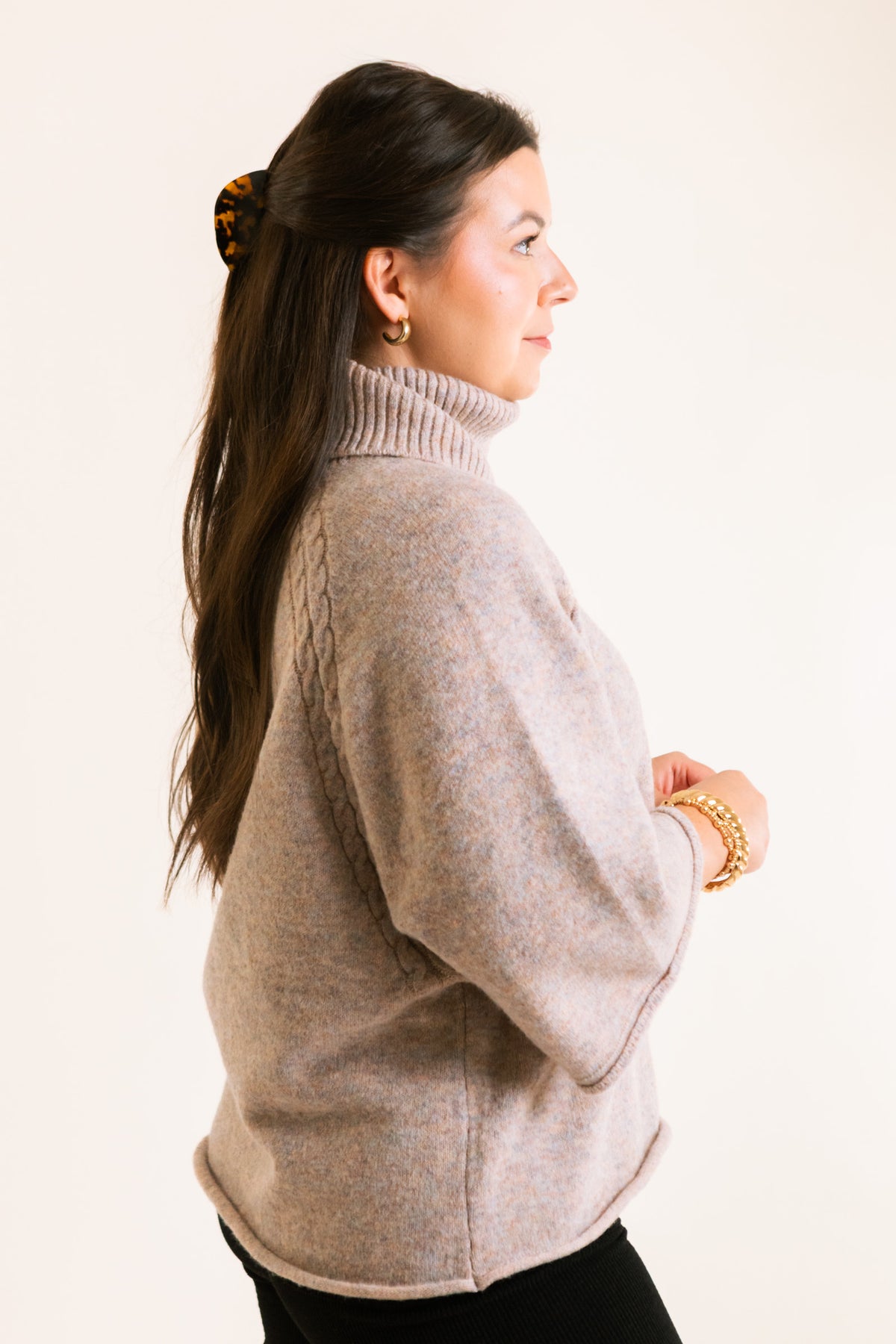 The Lucienne Cable Knit Sweater