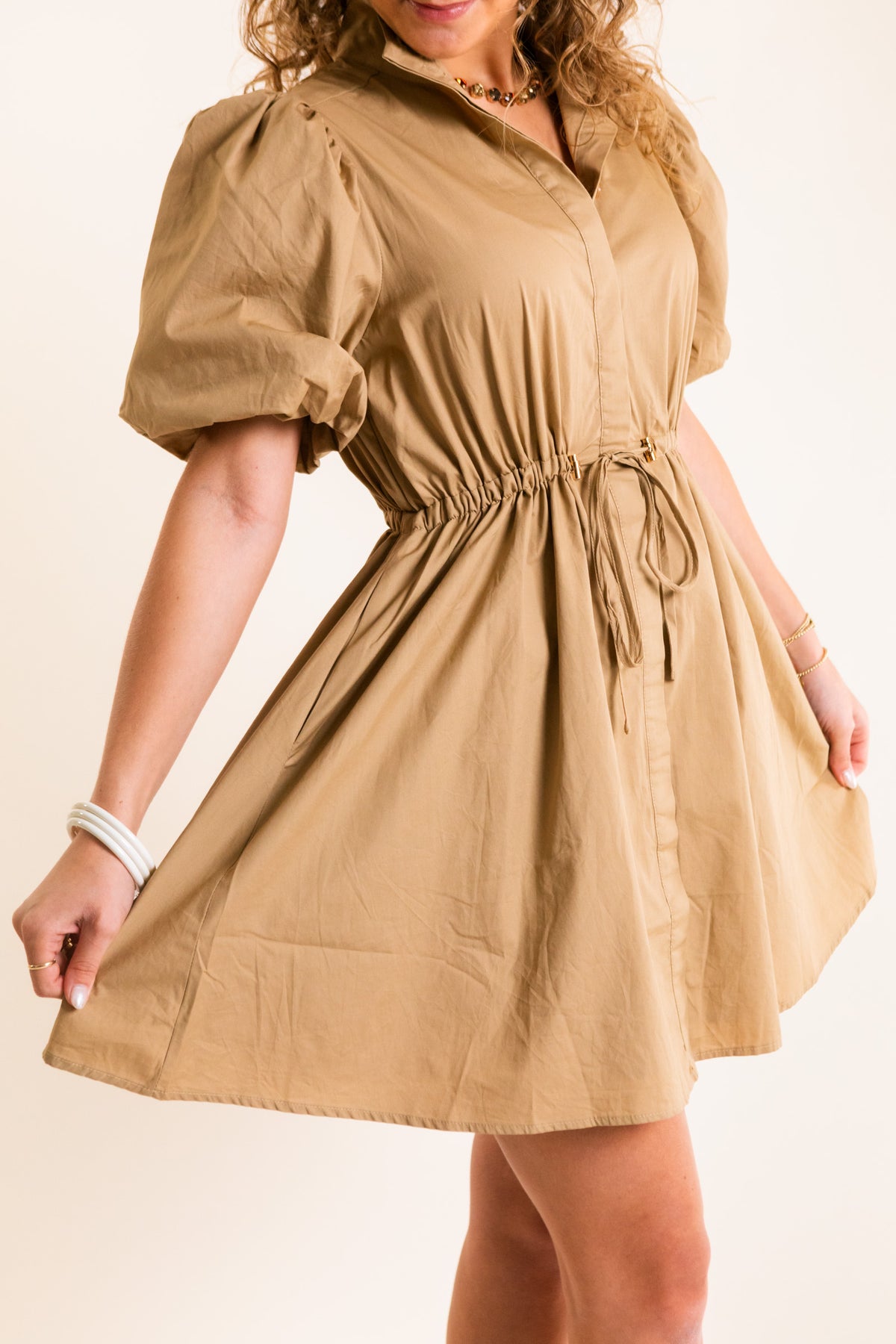 The Alessandra Puff Sleeve Dress