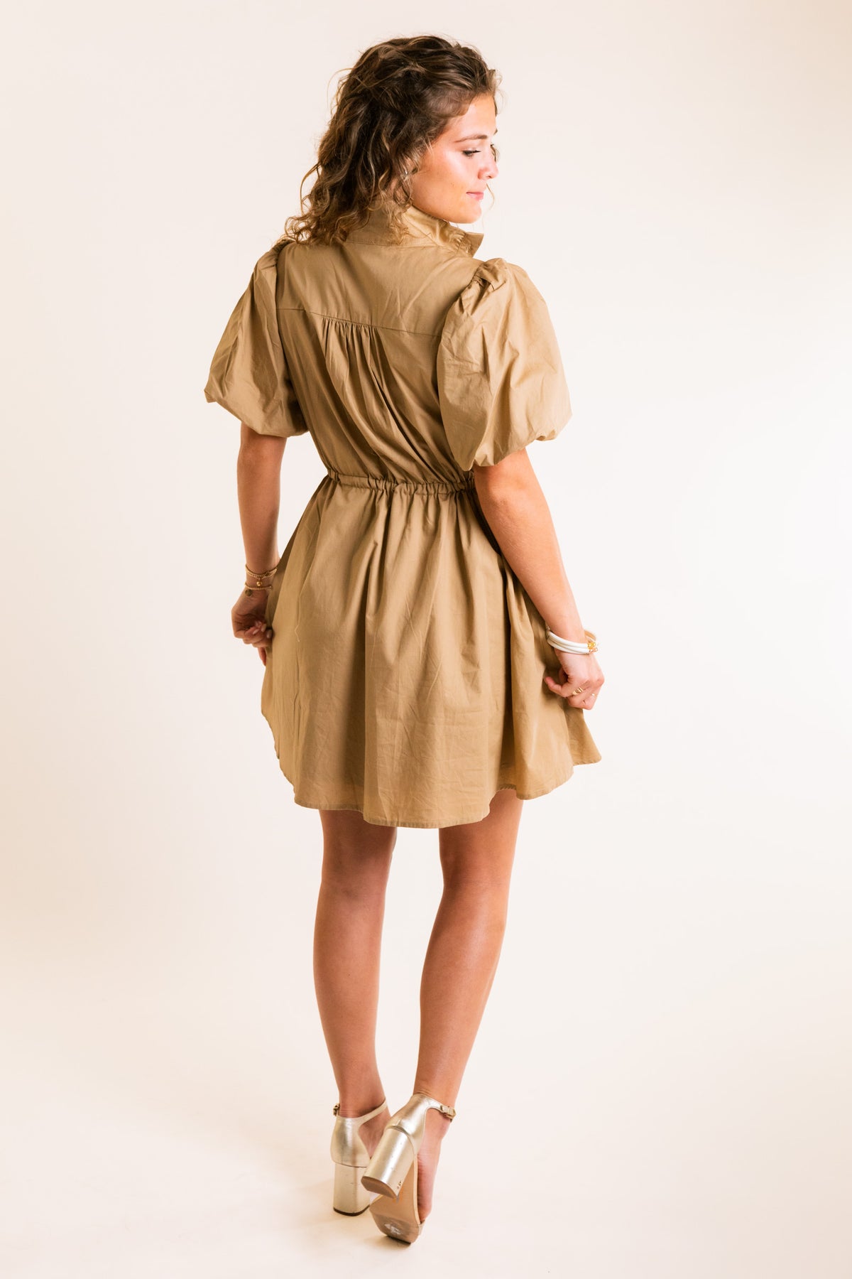 The Alessandra Puff Sleeve Dress