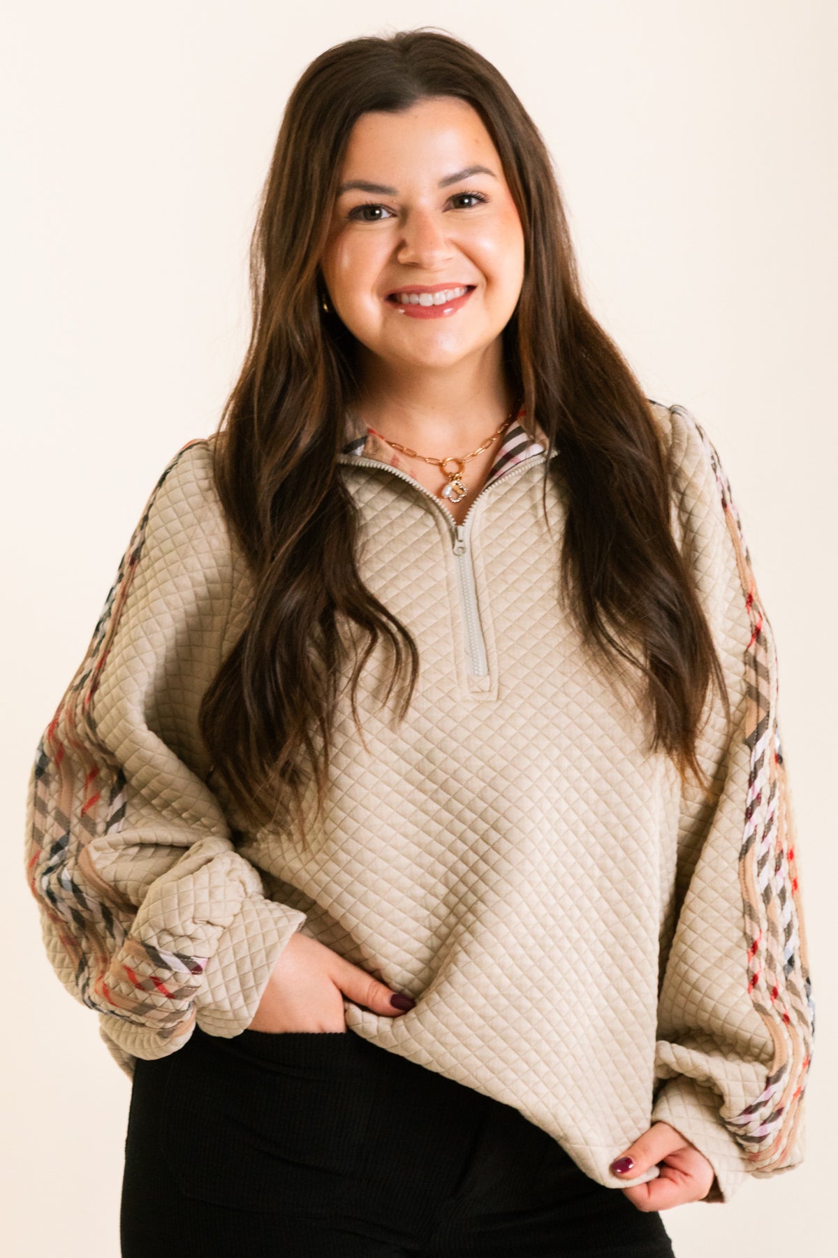 The Kensington Plaid Pullover
