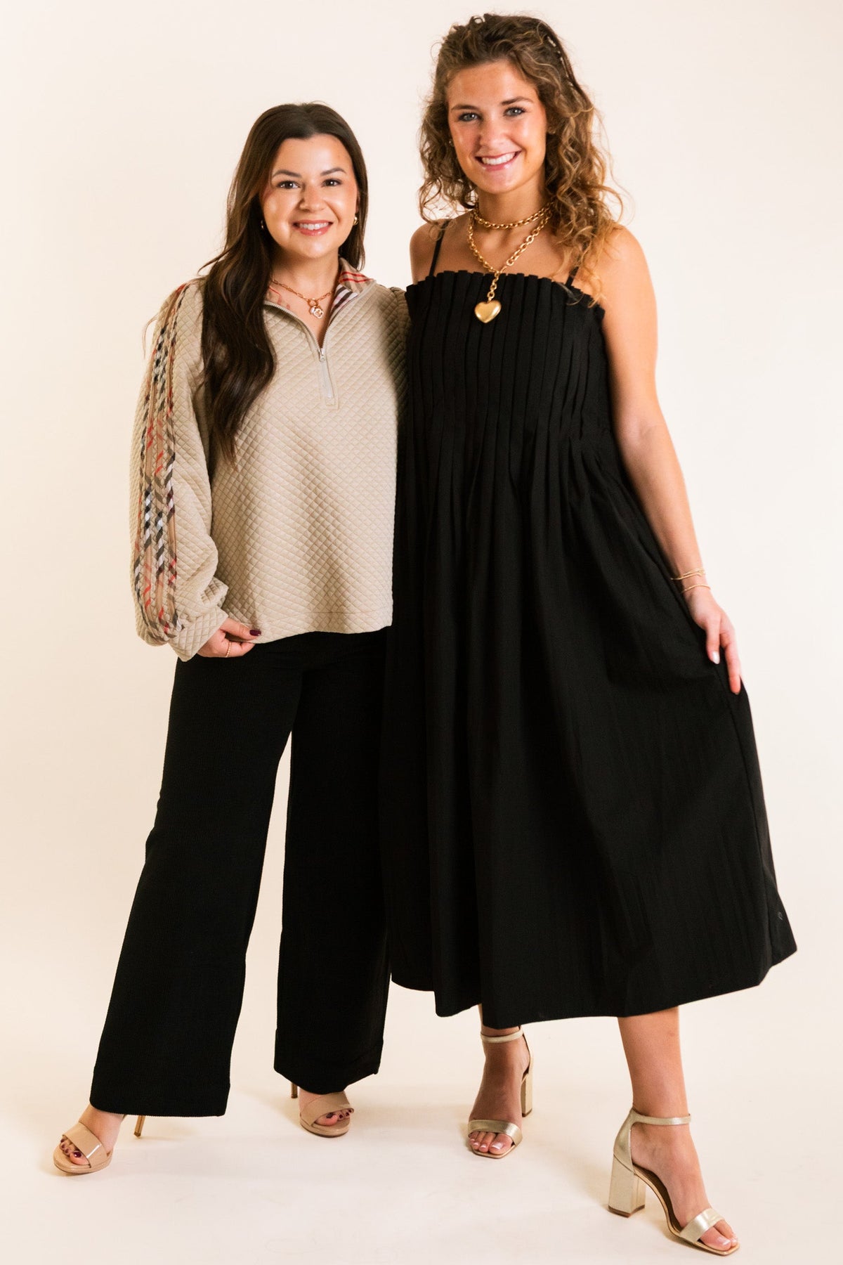 The Estelle Pleated Dress